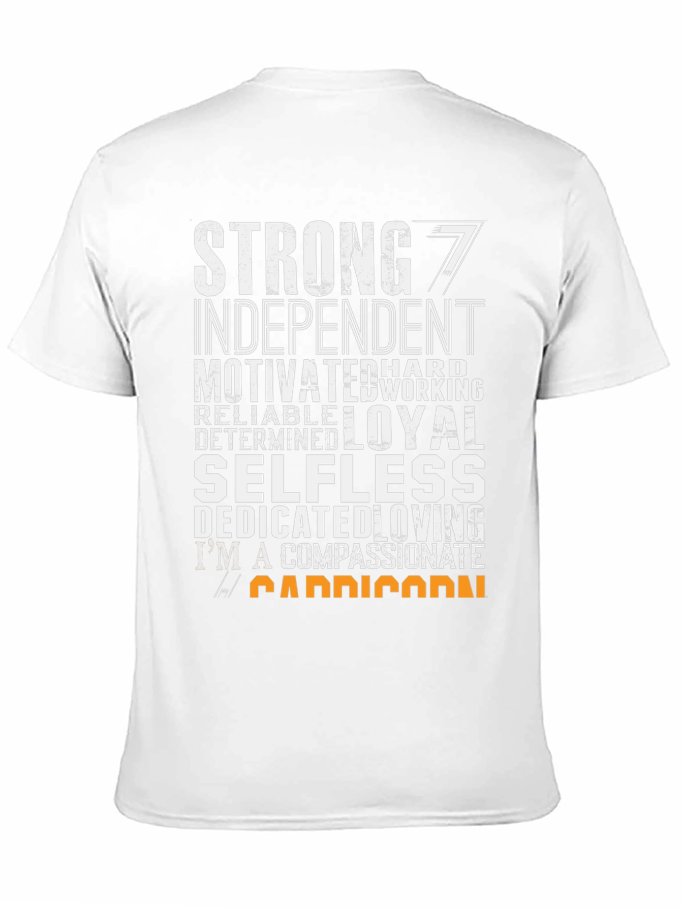 Strong Capricorn Zodiac T-Shirt