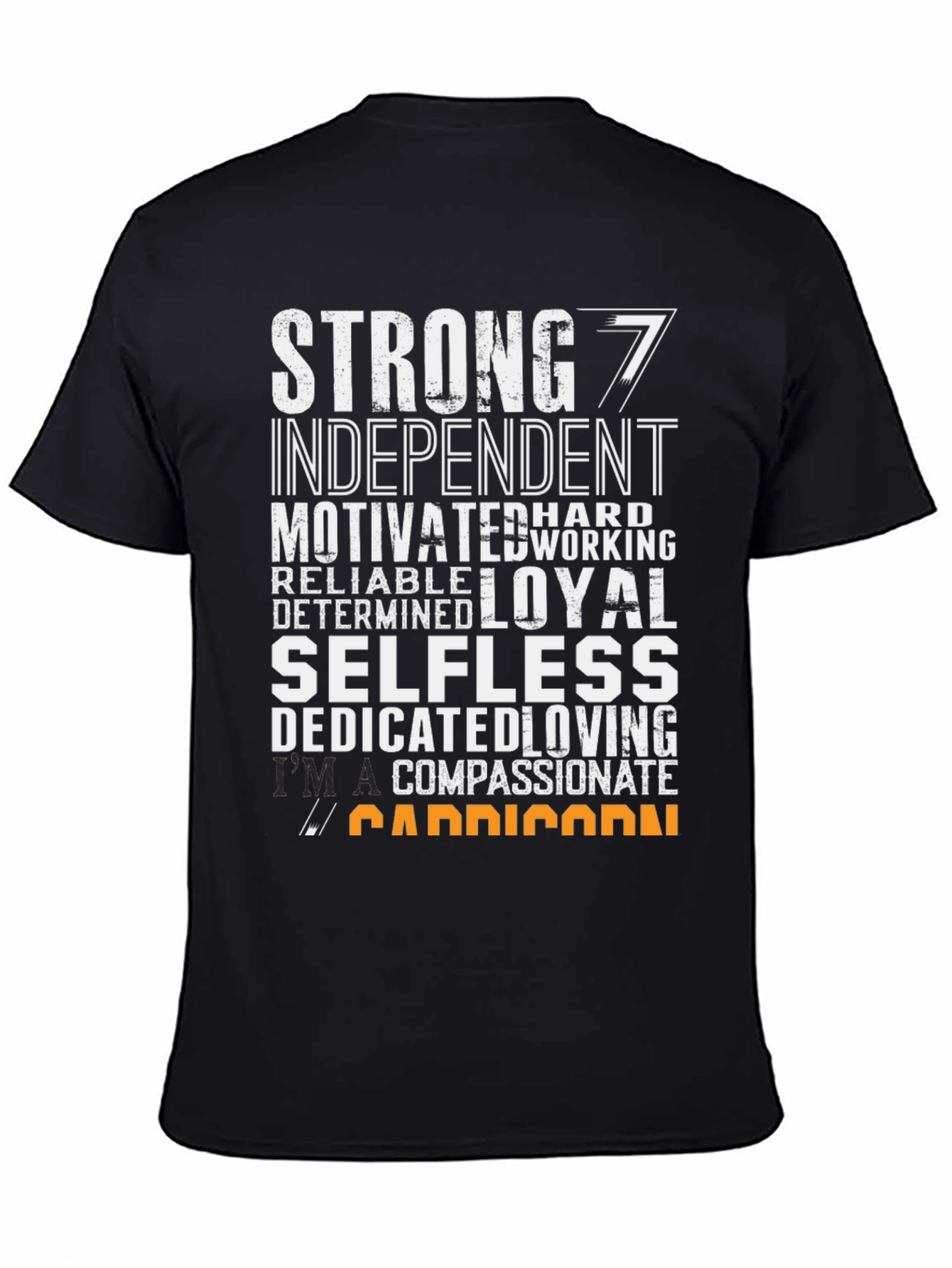 Strong Capricorn Zodiac T-Shirt
