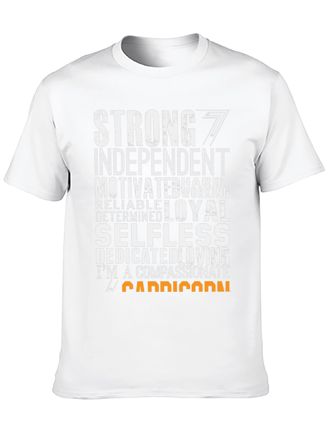 Strong Capricorn Zodiac T-Shirt