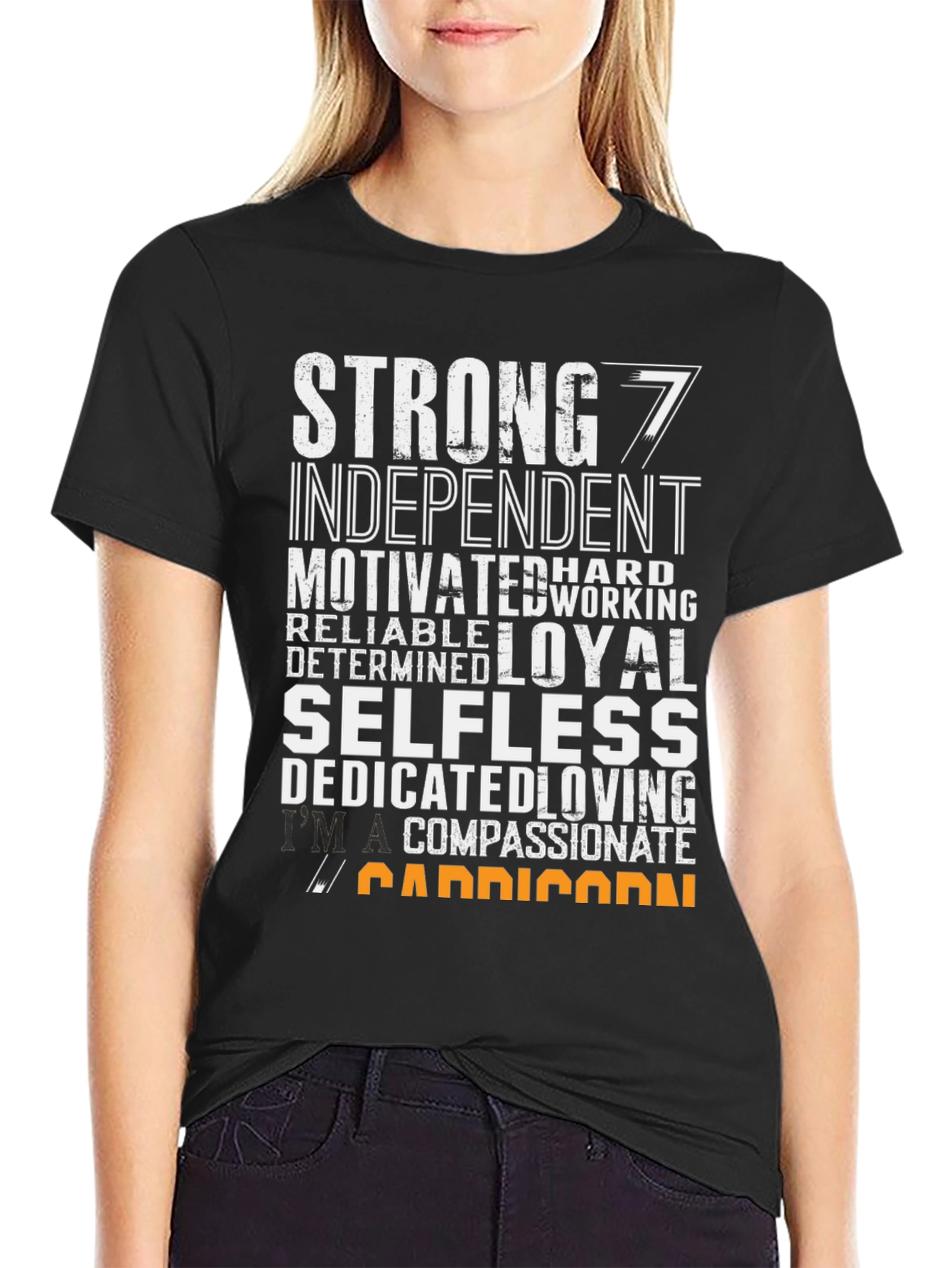 Strong Capricorn Zodiac T-Shirt