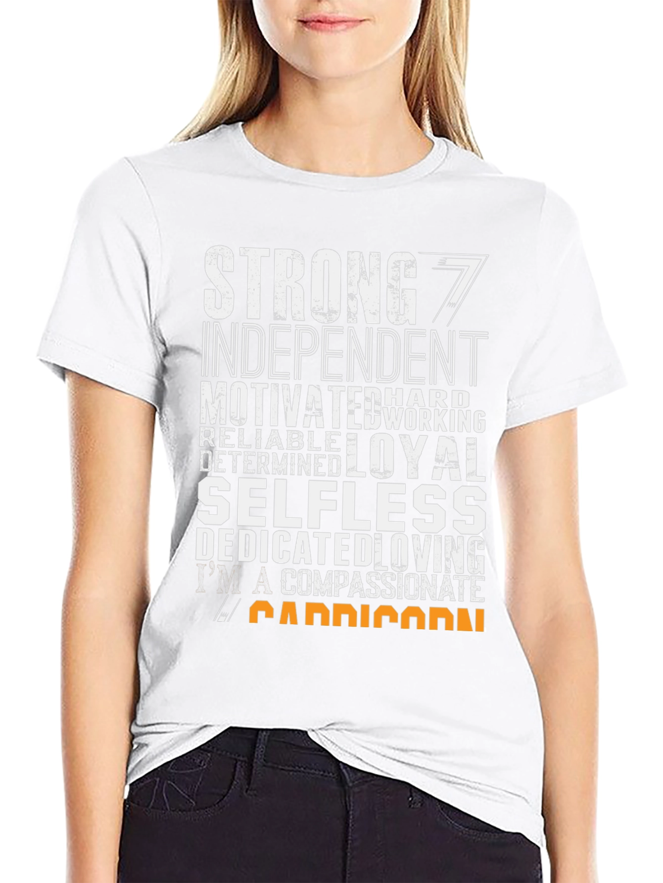 Strong Capricorn Zodiac T-Shirt