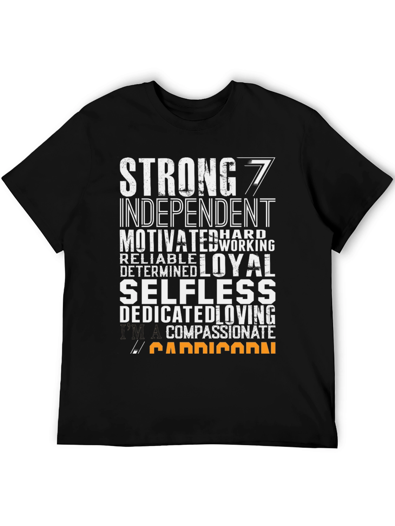 Strong Capricorn Zodiac T-Shirt