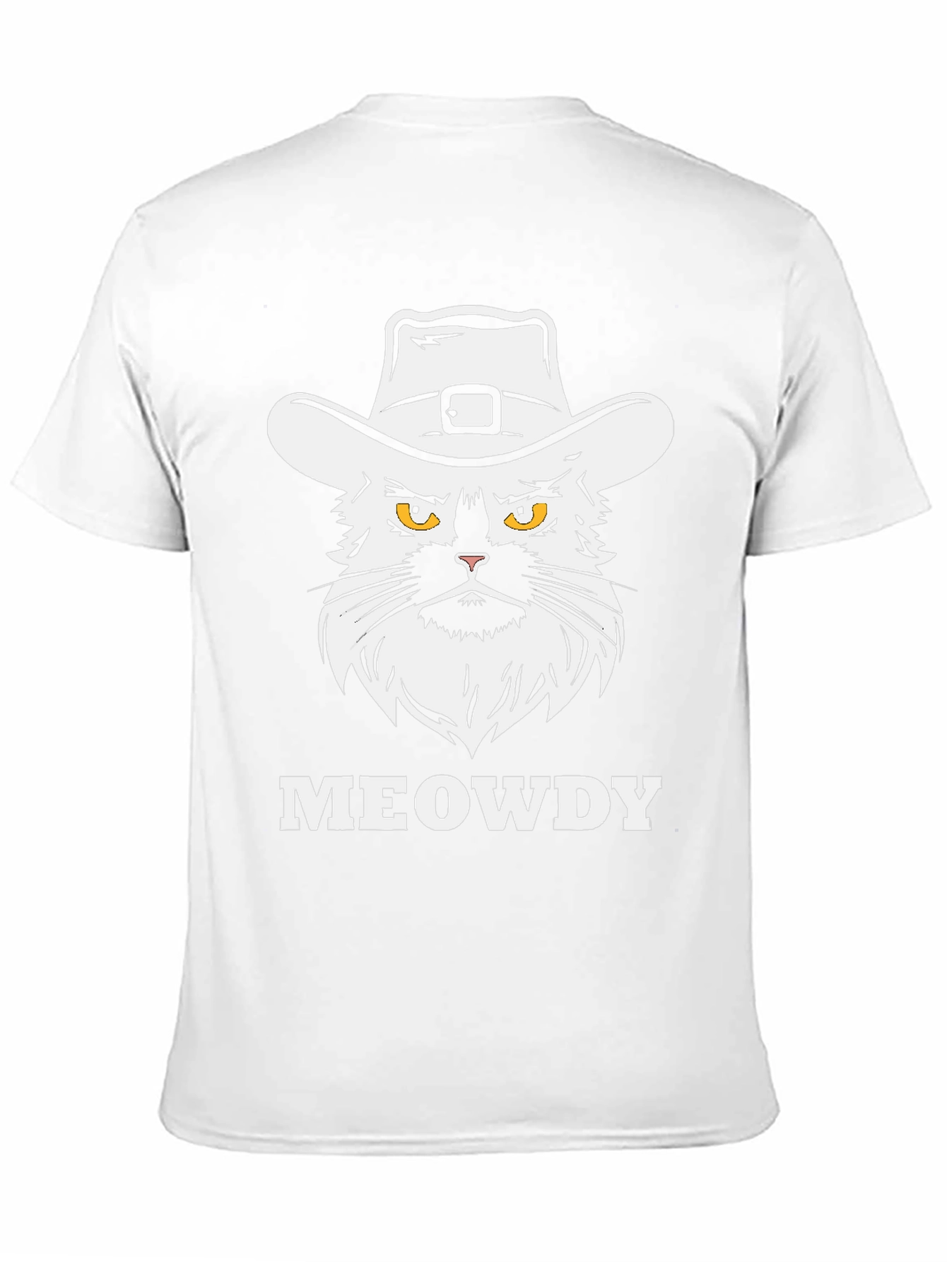 Meowdy Cat Cowboy T-Shirt - Graphic Tee