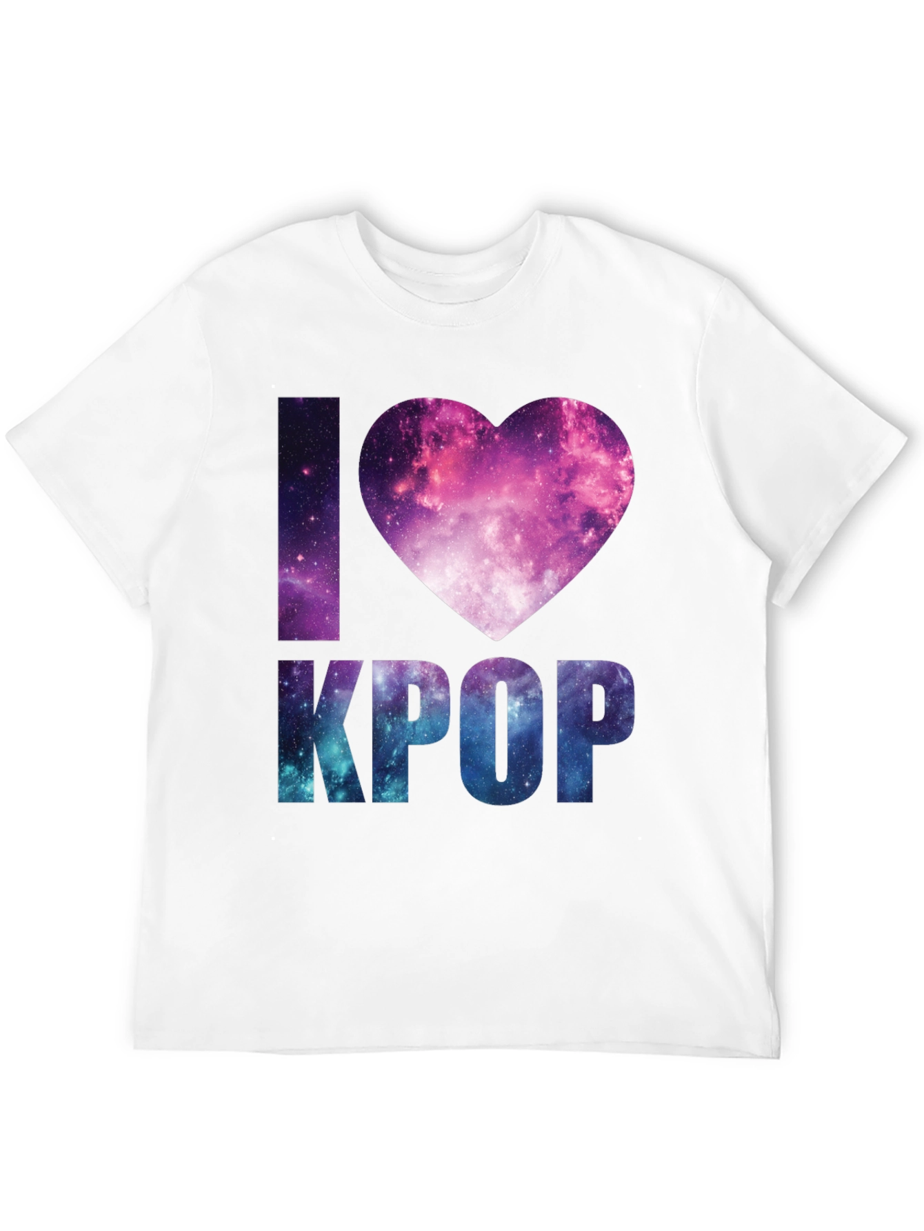 I Heart KPOP Galaxy T-Shirt