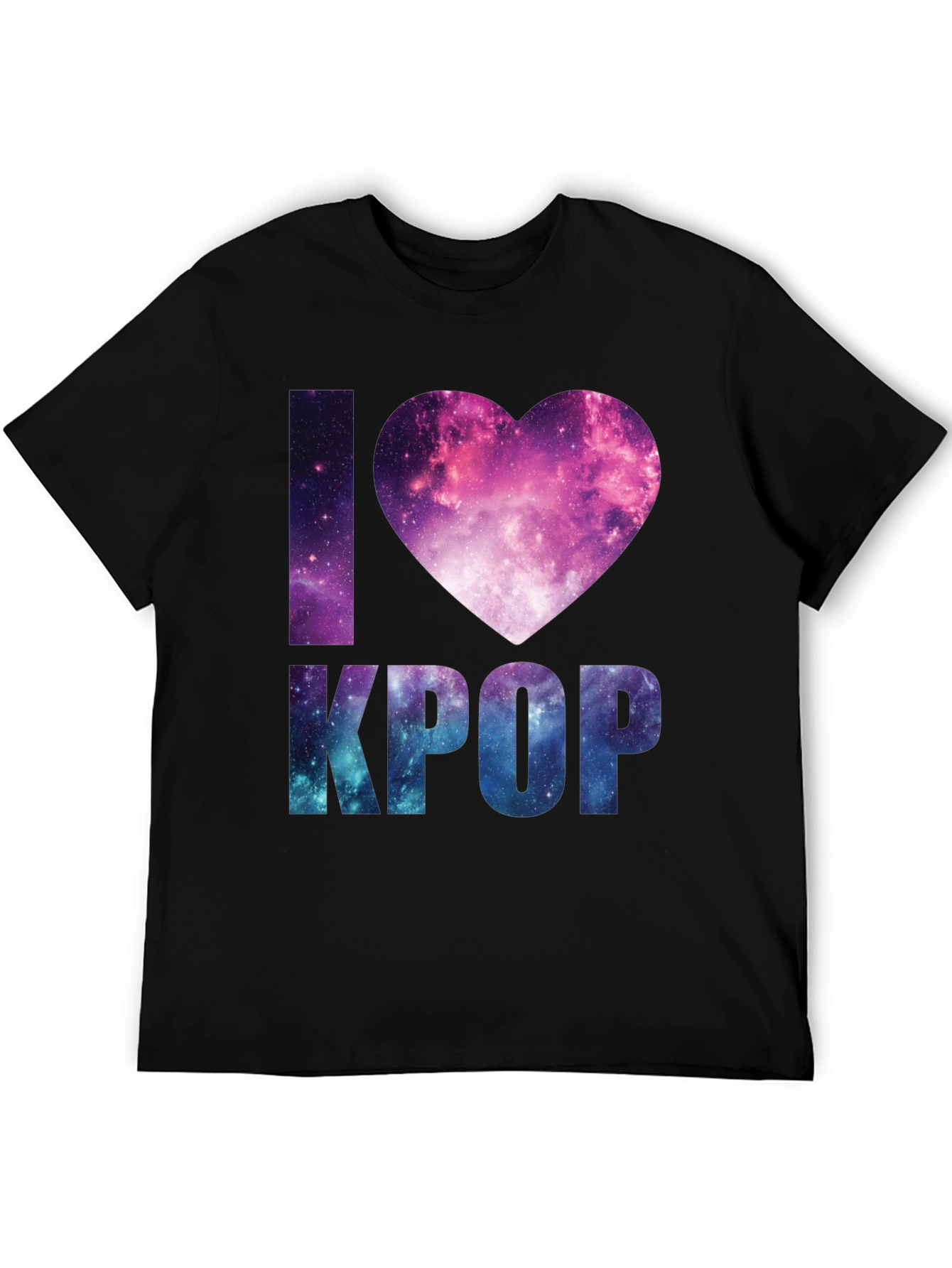I Heart KPOP Galaxy T-Shirt