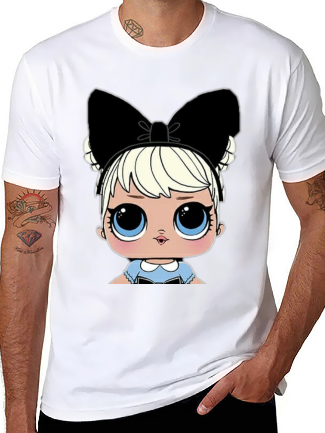 LOL Surprise Doll Black T-Shirt
