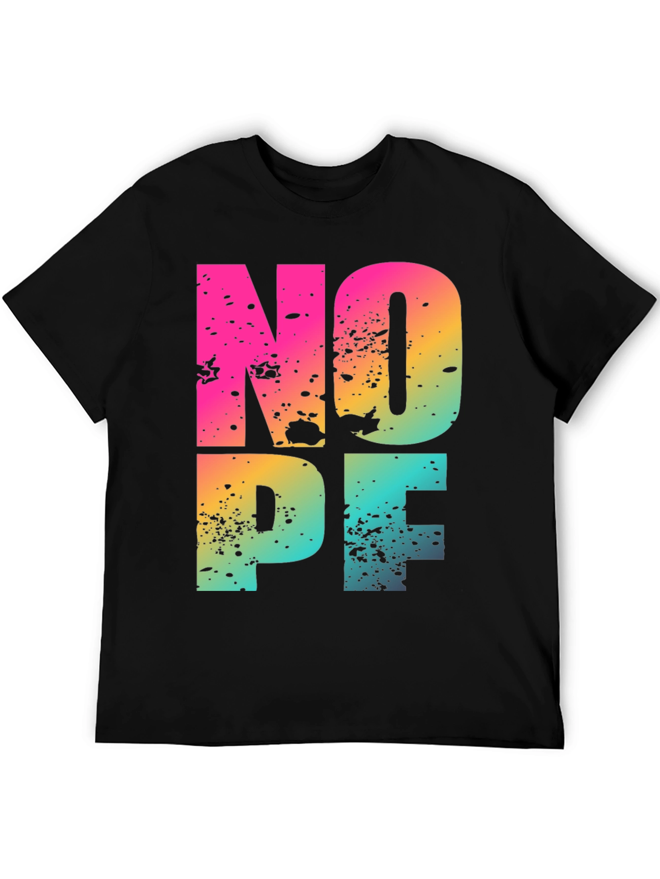 Nope Graphic T-Shirt - Fun Casual Wear