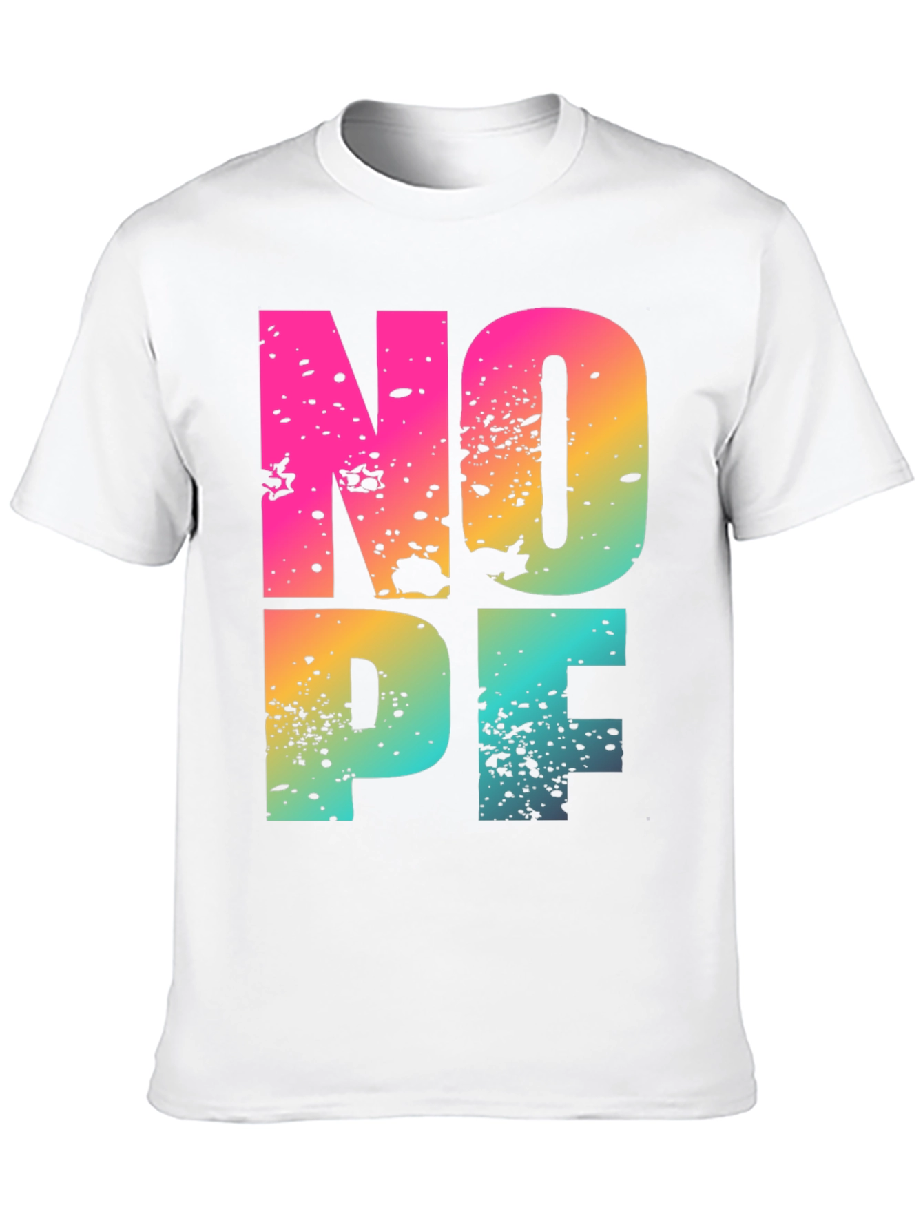 Nope Graphic T-Shirt - Fun Casual Wear