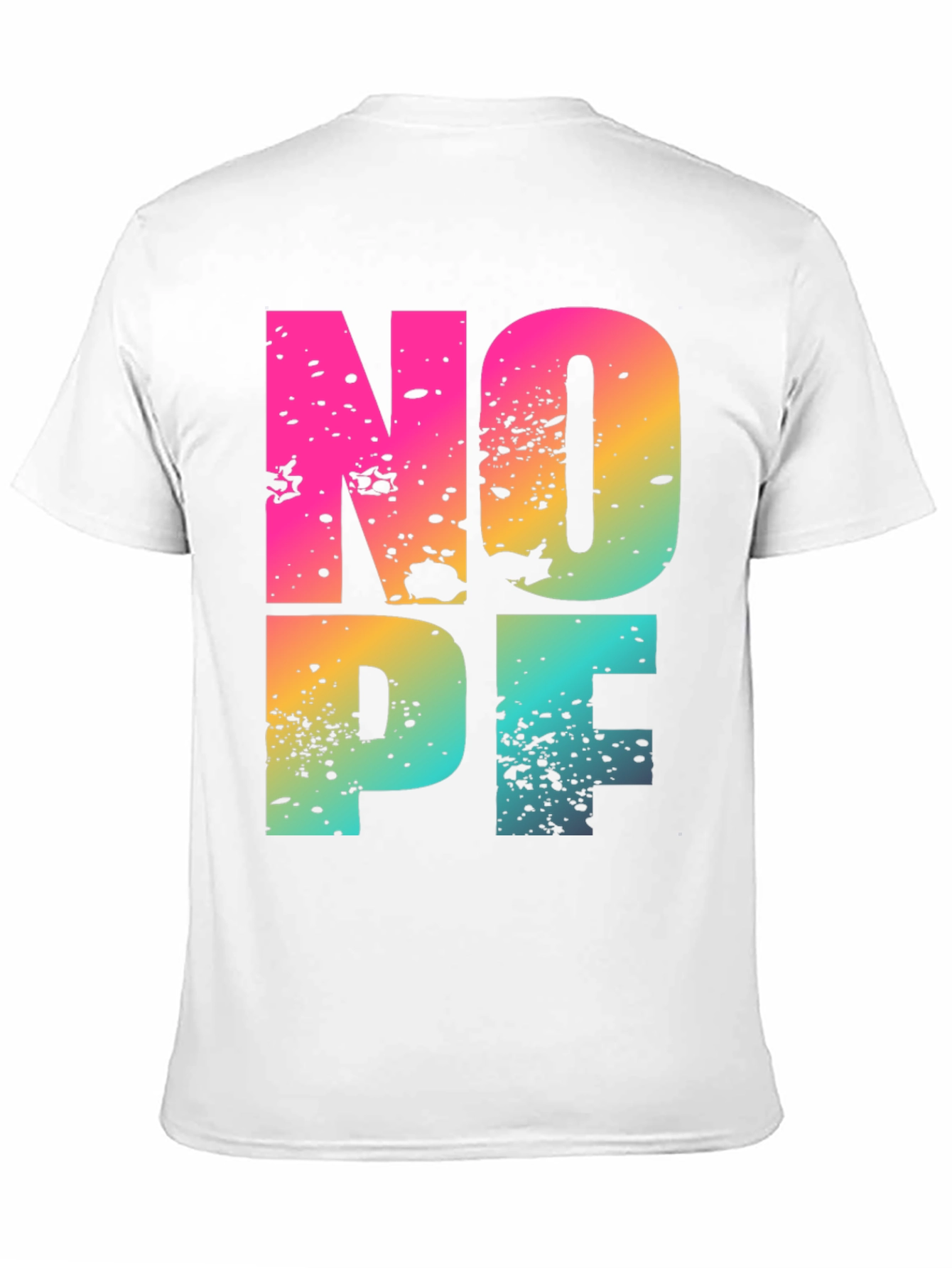 Nope Graphic T-Shirt - Fun Casual Wear