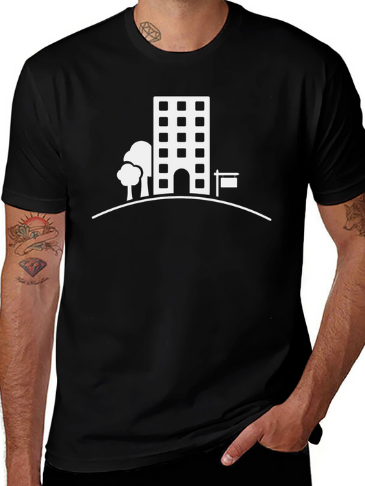 Real Estate Graphic T-Shirt - Building Design