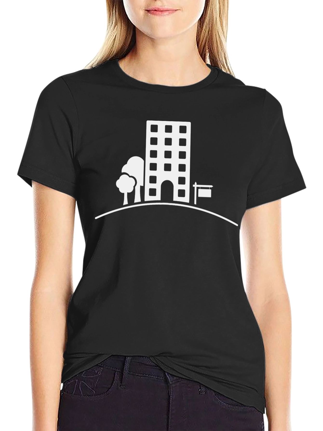 Real Estate Graphic T-Shirt - Building Design