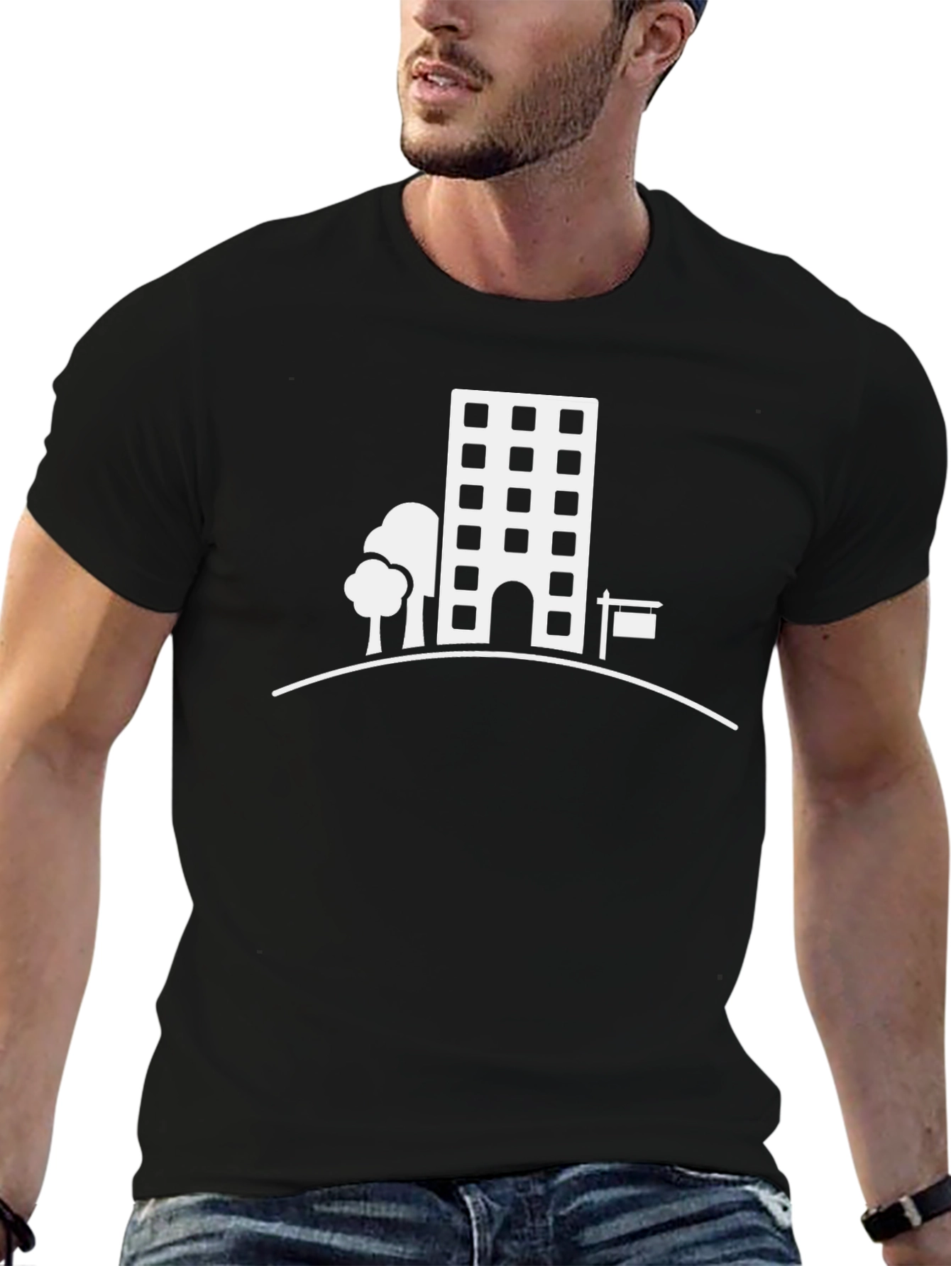 Real Estate Graphic T-Shirt - Building Design