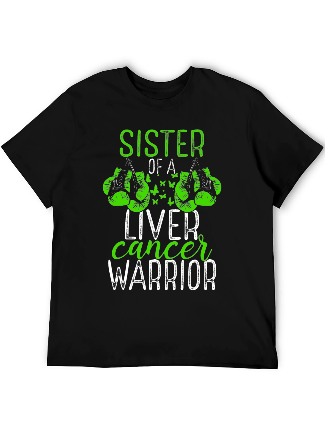 Sister of a Liver Cancer Warrior T-Shirt