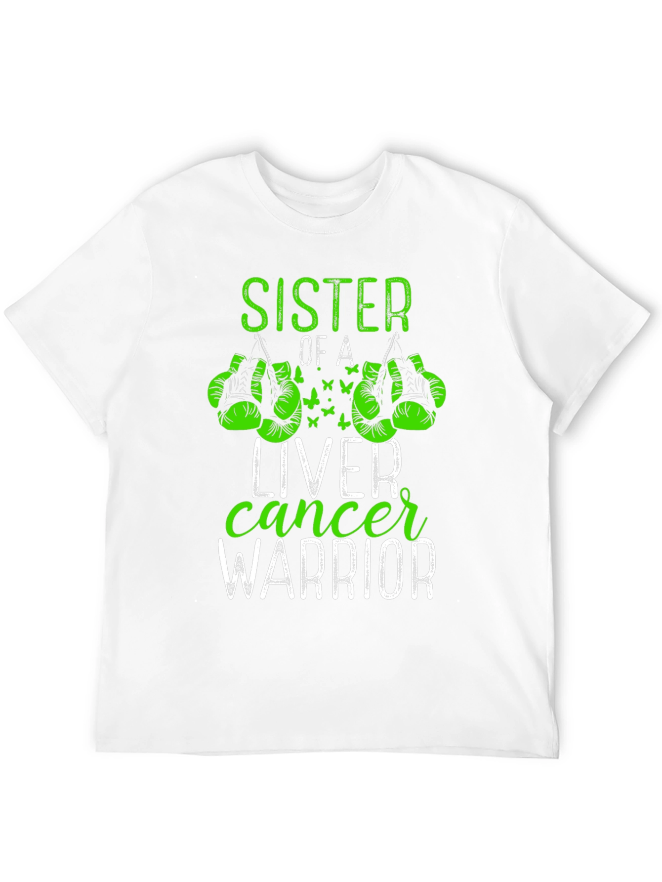 Sister of a Liver Cancer Warrior T-Shirt