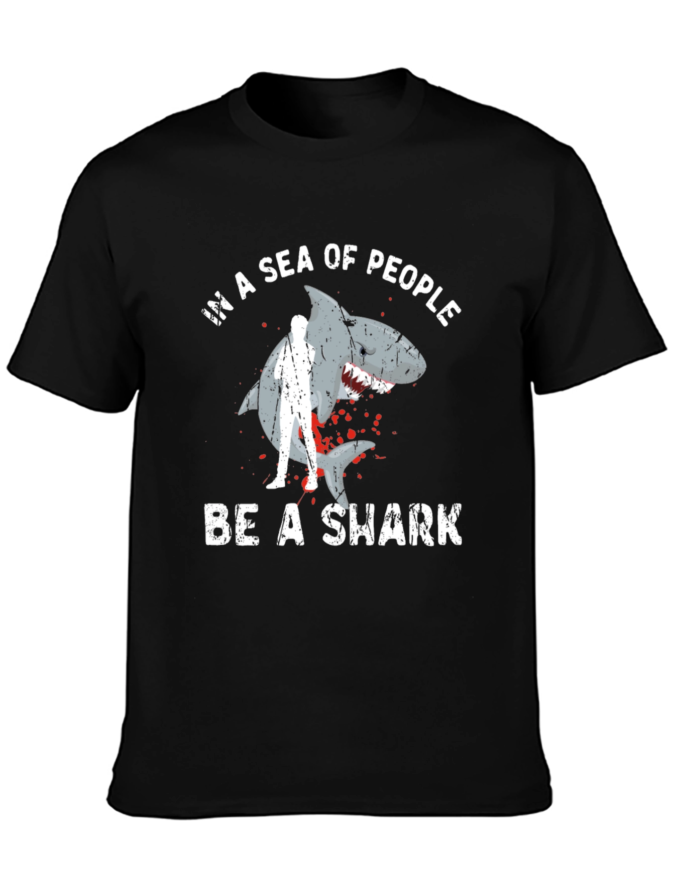 Be A Shark Graphic Tee