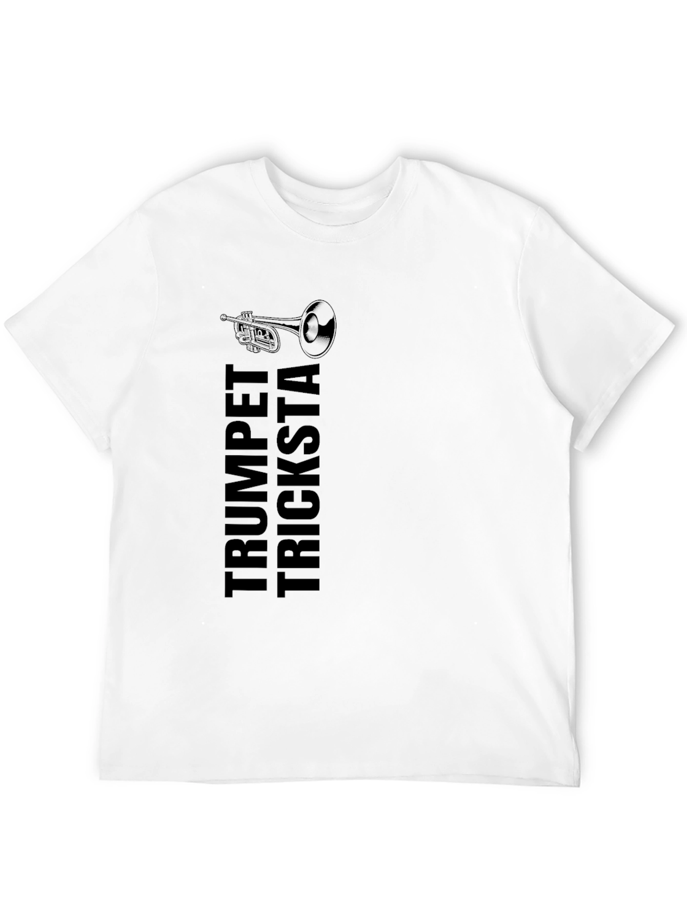 Trumpet Tricksta Black Graphic Tee