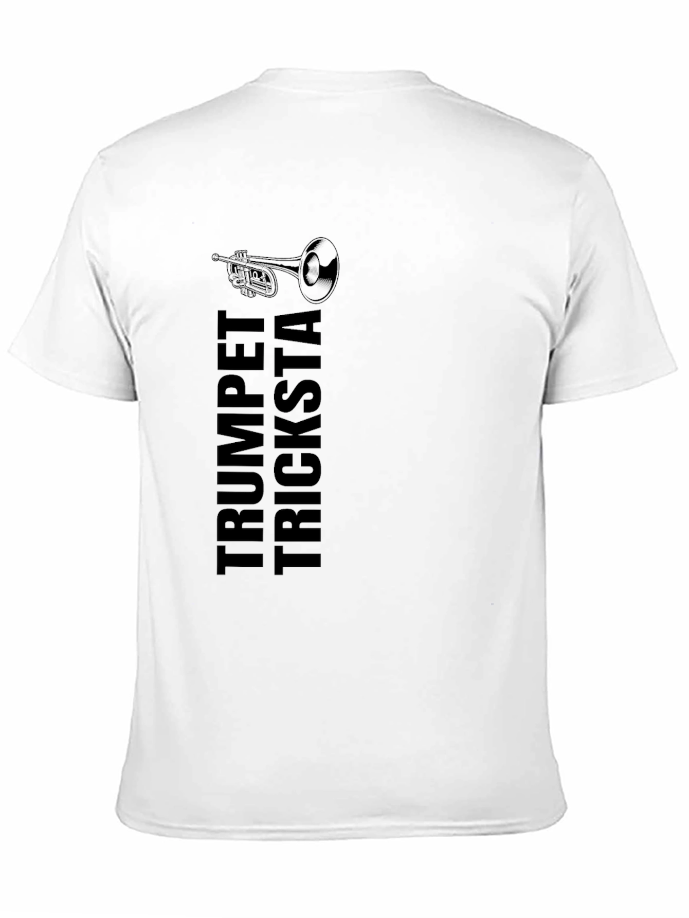 Trumpet Tricksta Black Graphic Tee