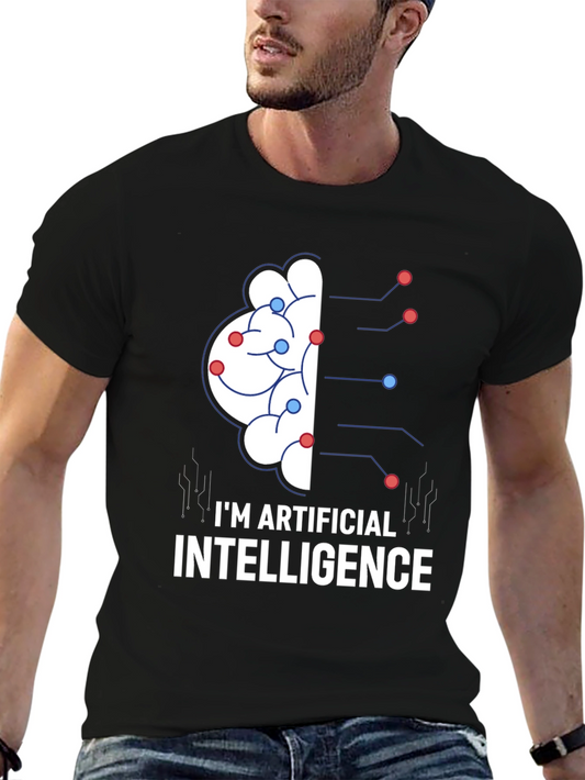 AI Brain T-Shirt - Artificial Intelligence Tee