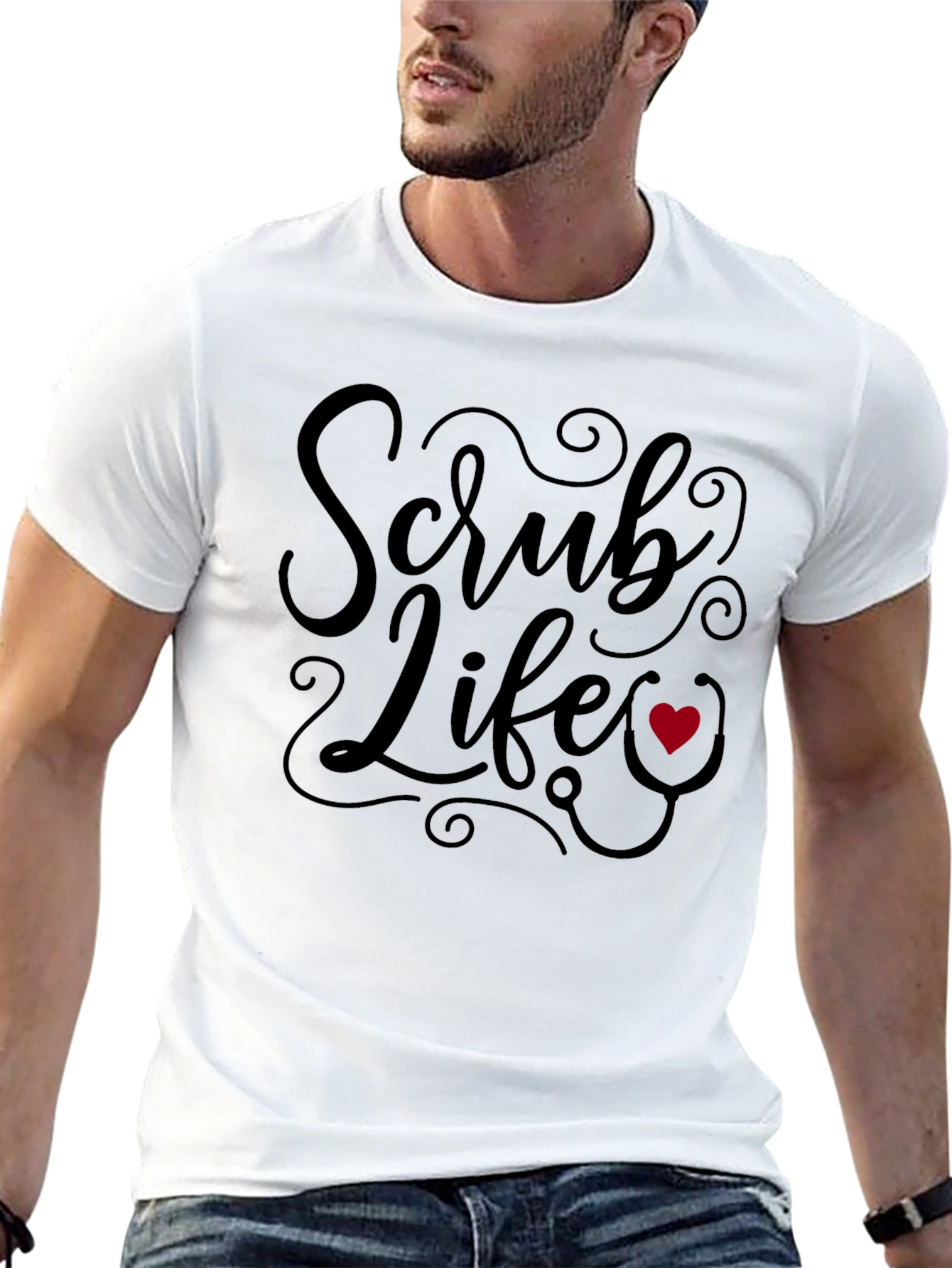 Scrub Life Graphic Tee - Medical Staff Shirt