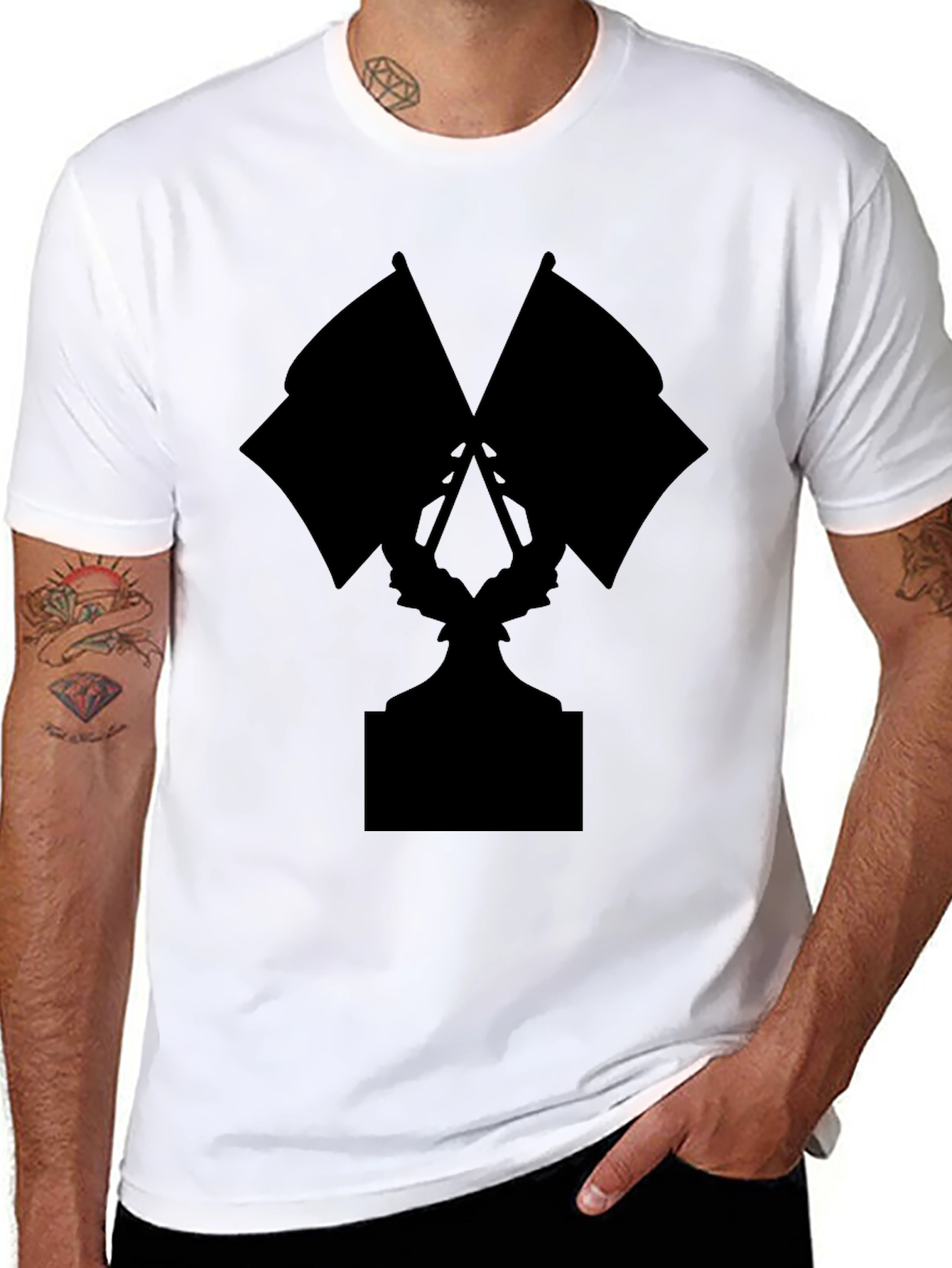 Black Flags Graphic Tee - Mens Classic Fit