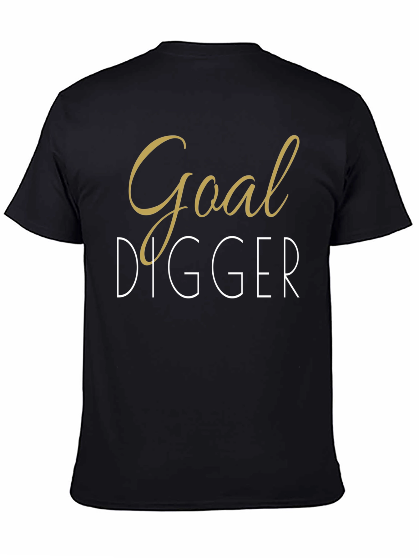 Goal Digger Black Graphic Tee