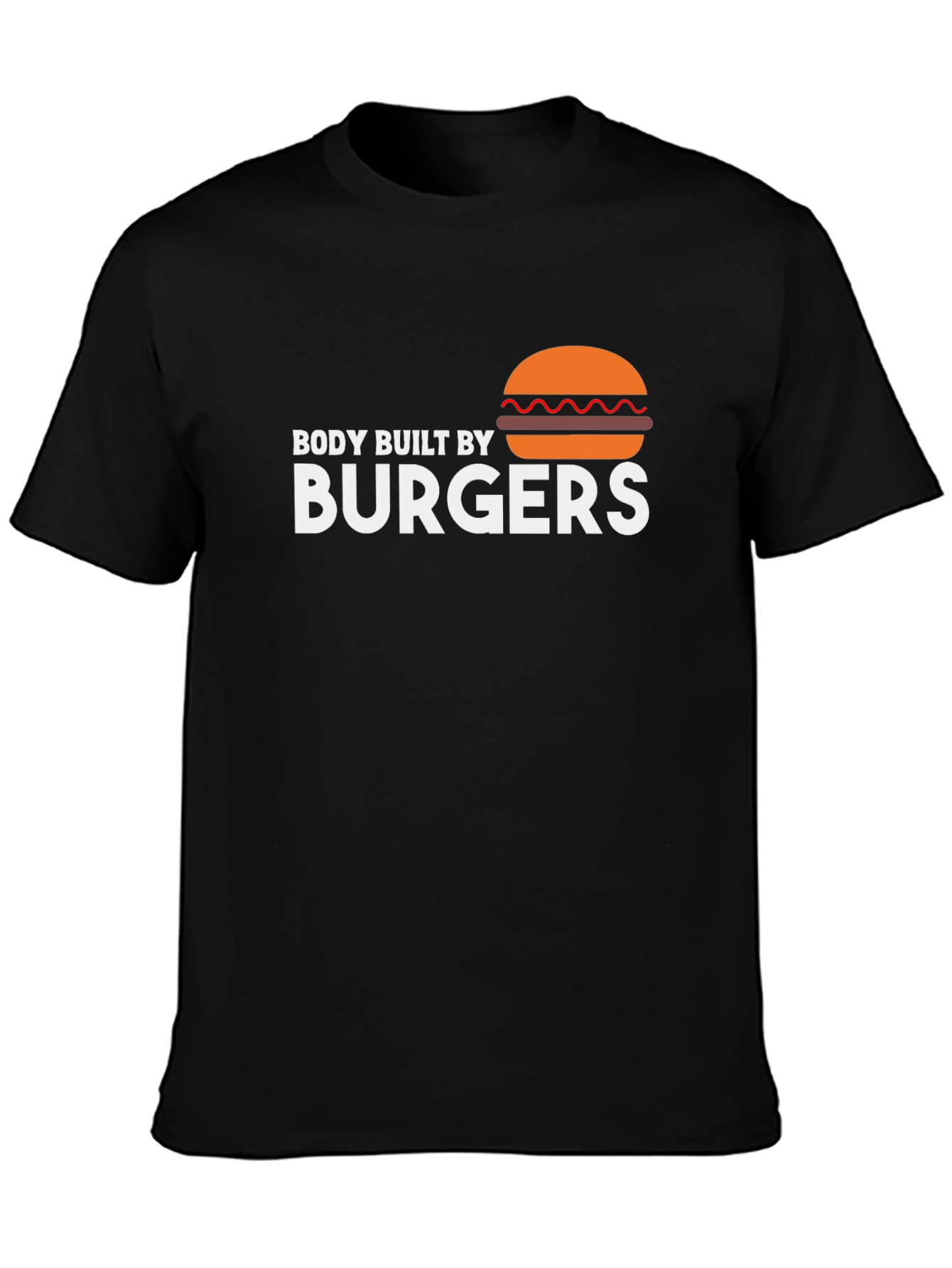 Body Built by Burgers Graphic T-Shirt