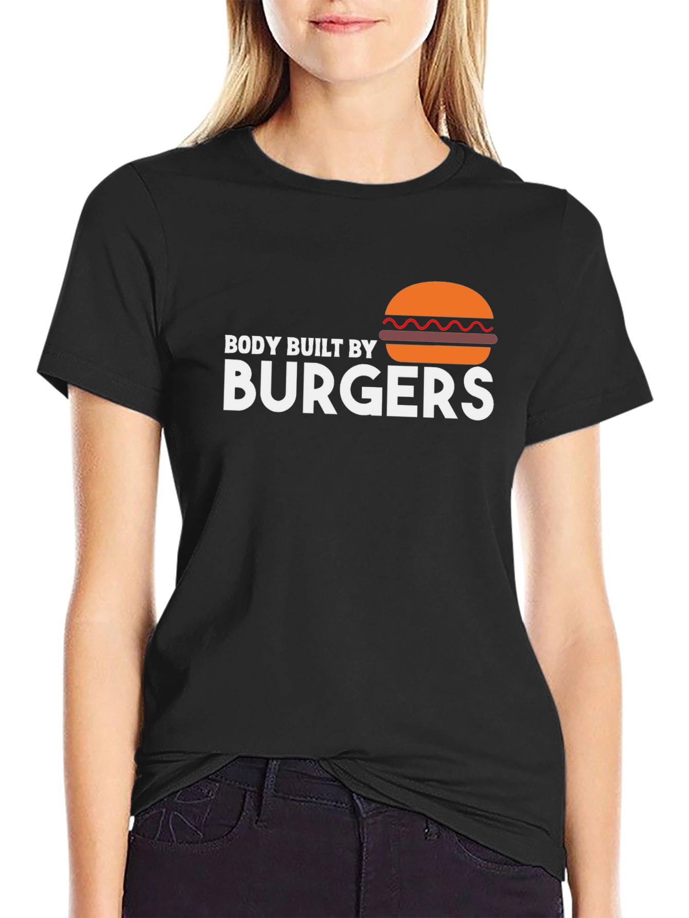 Body Built by Burgers Graphic T-Shirt
