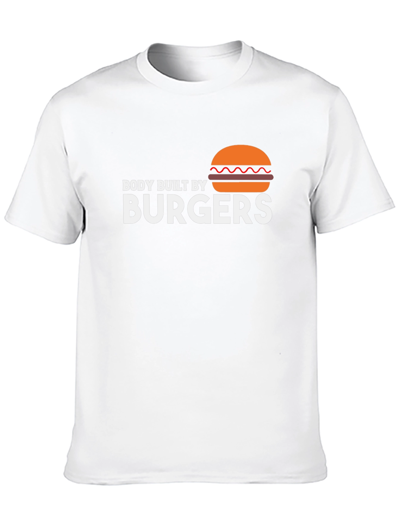 Body Built by Burgers Graphic T-Shirt