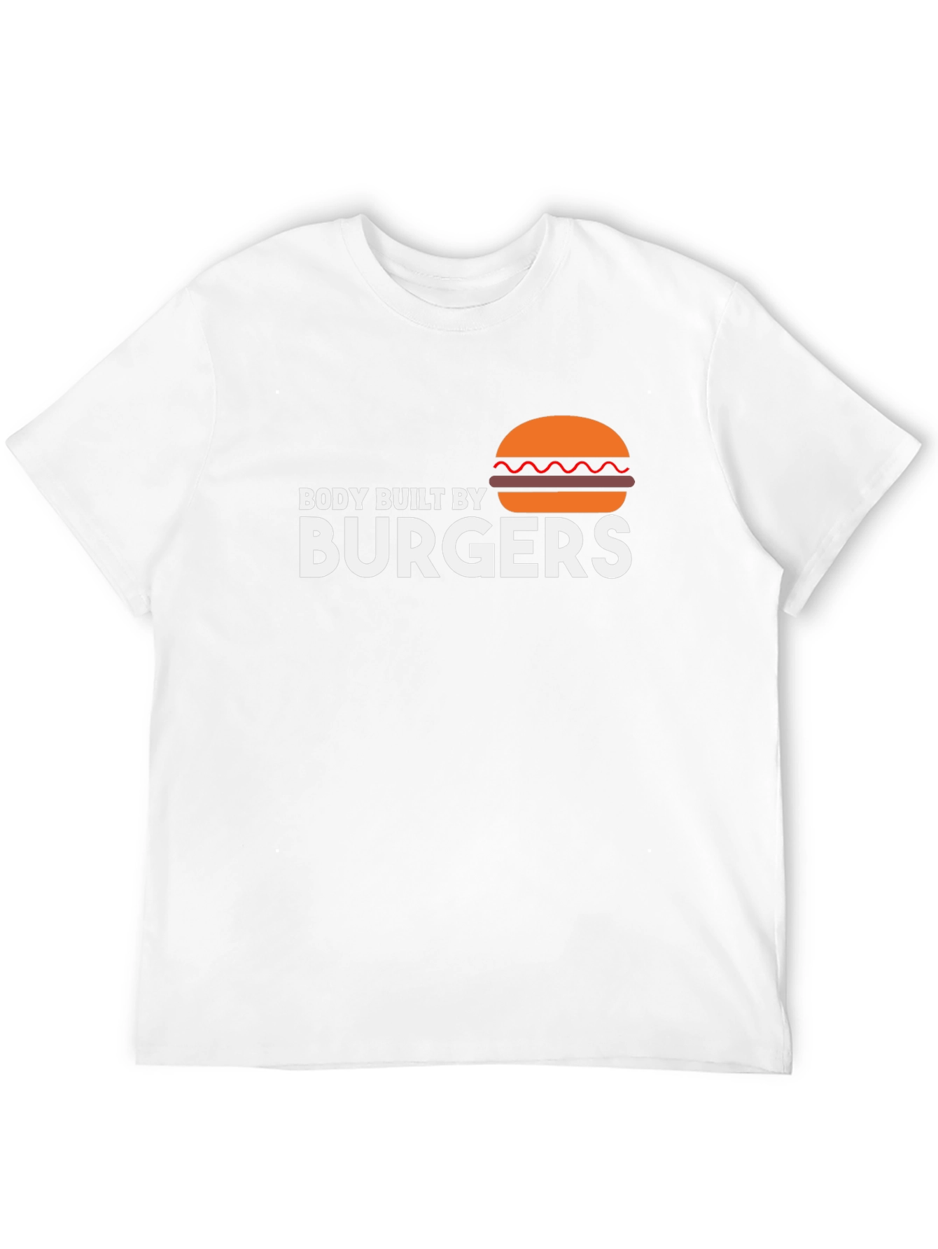Body Built by Burgers Graphic T-Shirt