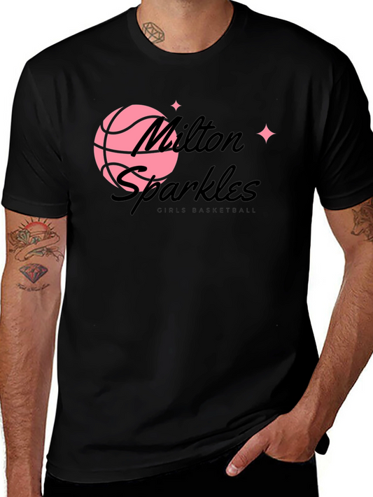 Milton Sparkles Basketball T-Shirt