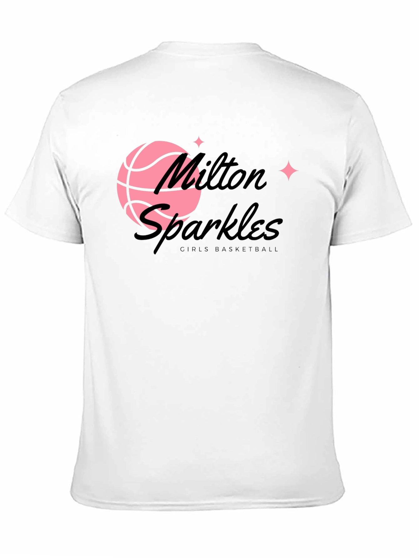 Milton Sparkles Basketball T-Shirt