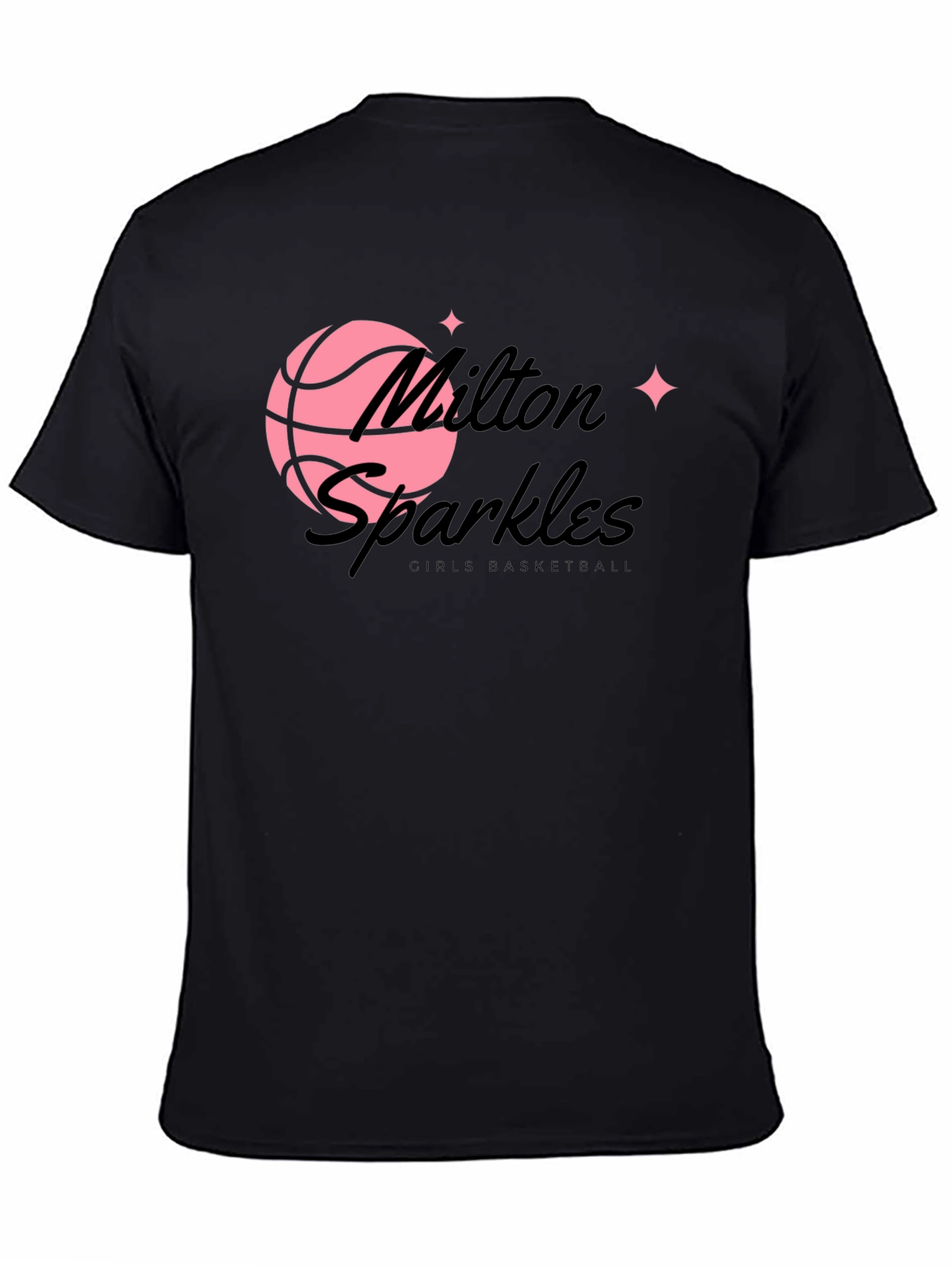 Milton Sparkles Basketball T-Shirt