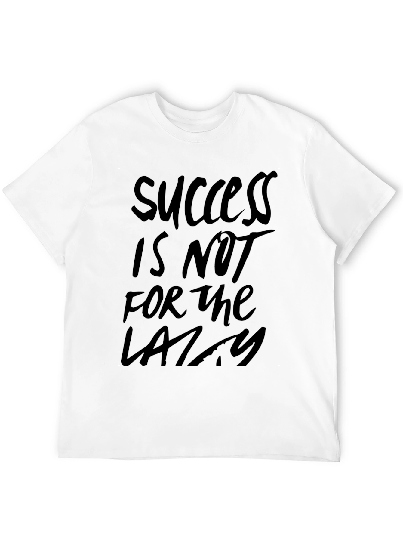 Success T-Shirt - Black Inspirational Tee