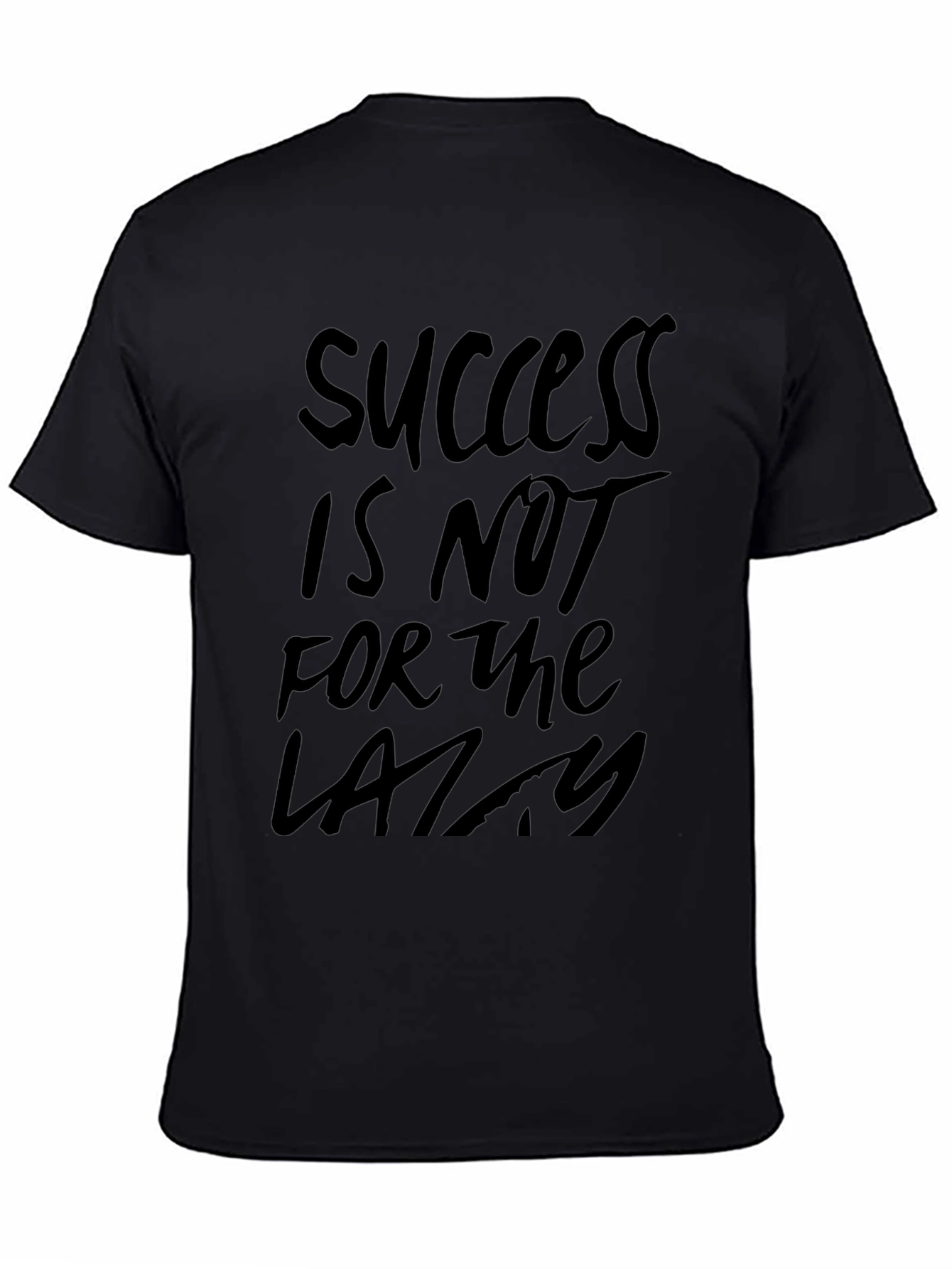 Success T-Shirt - Black Inspirational Tee