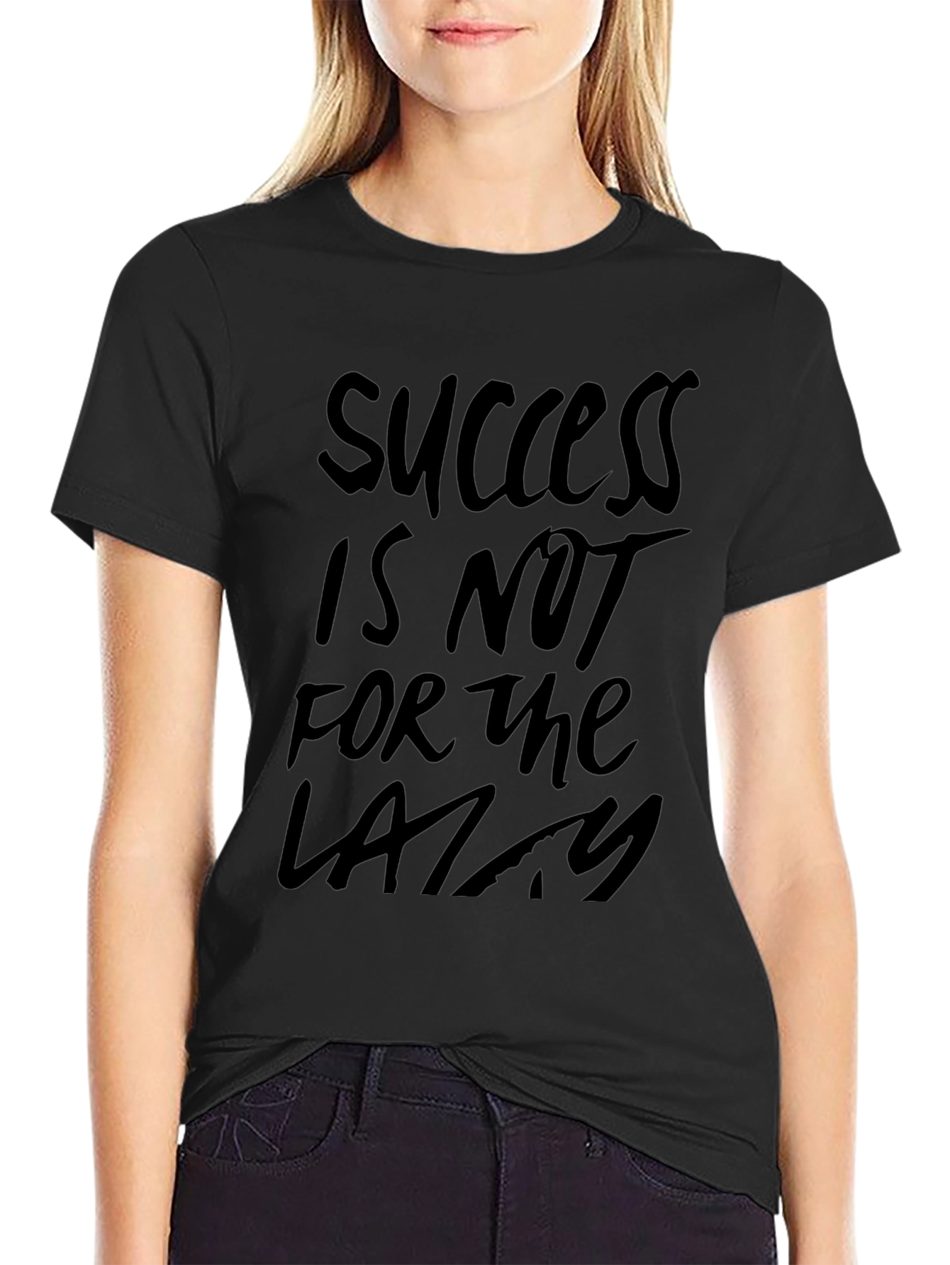 Success T-Shirt - Black Inspirational Tee