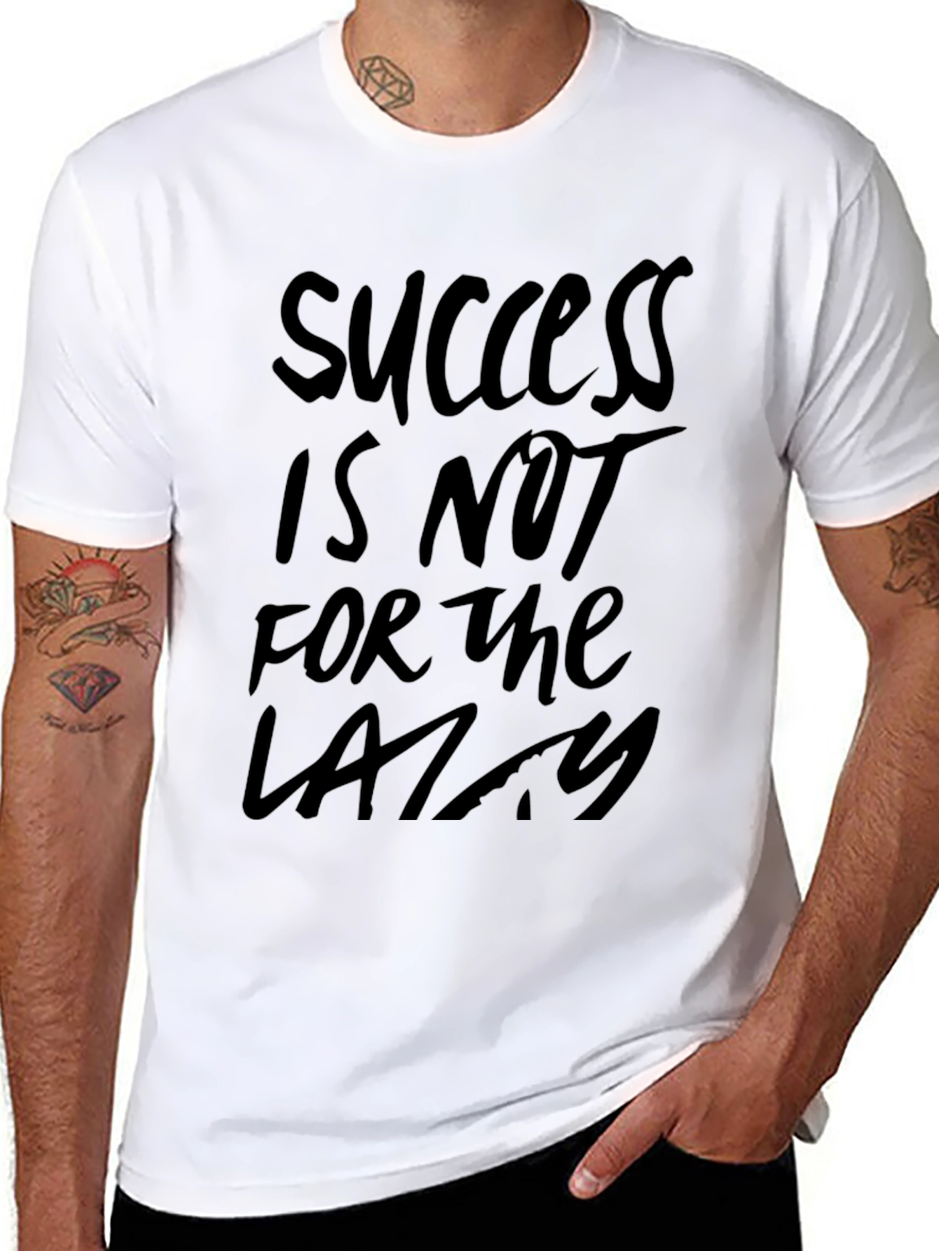 Success T-Shirt - Black Inspirational Tee