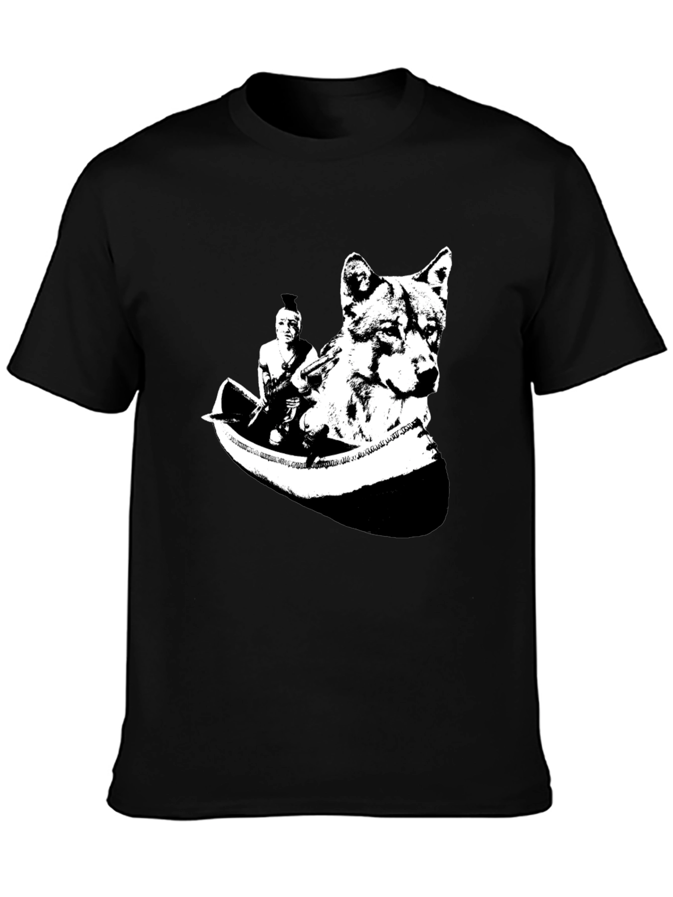 Native American Wolf T-Shirt