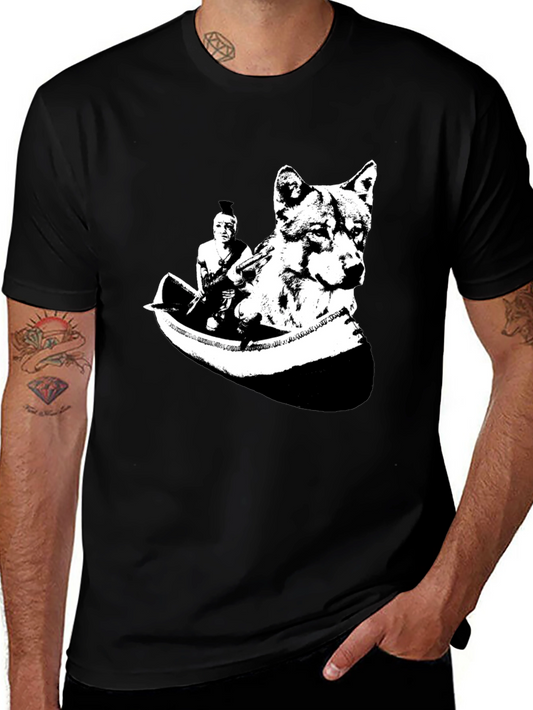 Native American Wolf T-Shirt