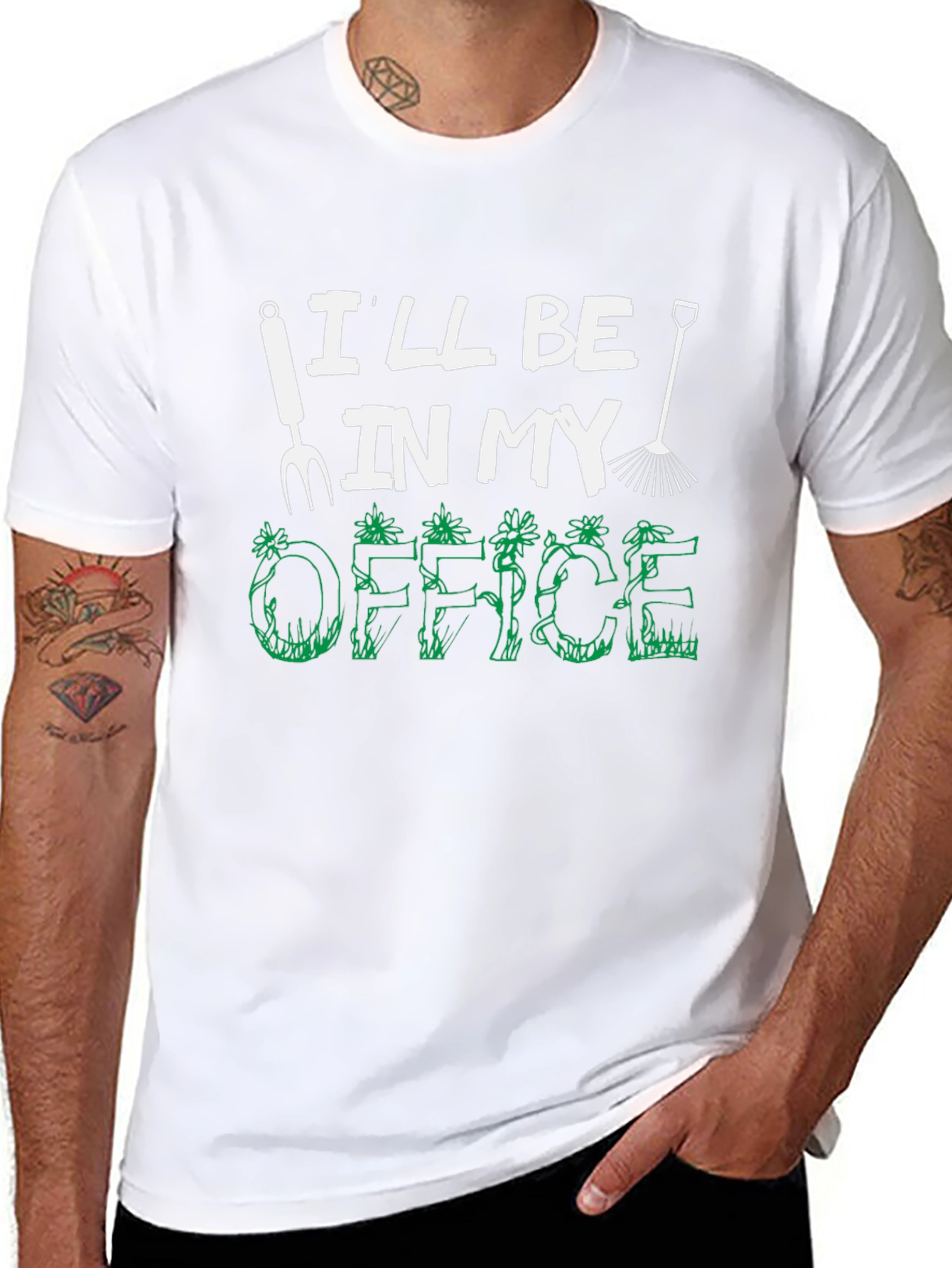 Gardening Office T-Shirt - Funny Gardener Tee