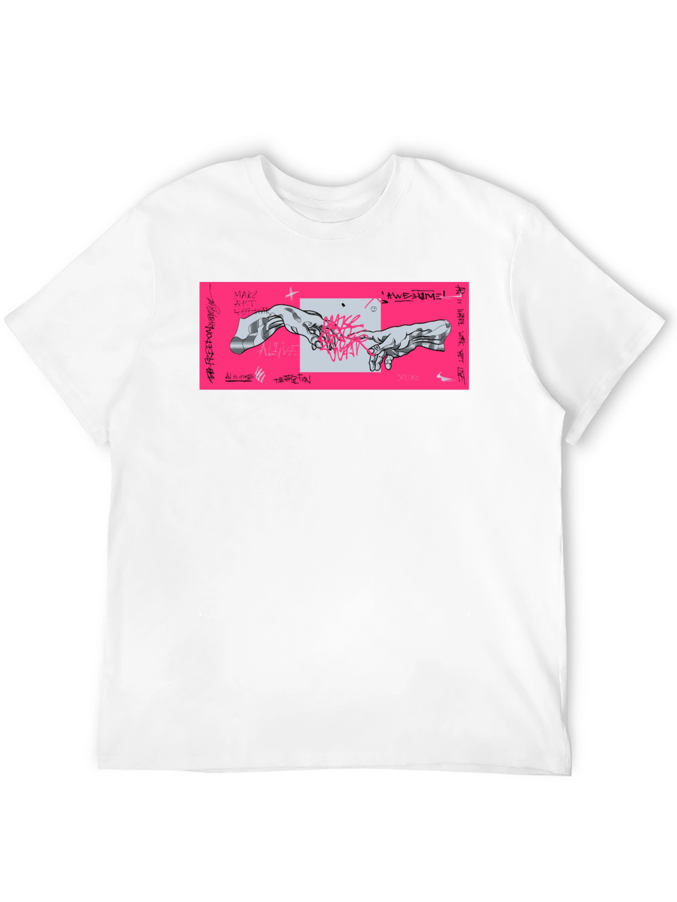 Modern Creation of Adam Graphic Tee