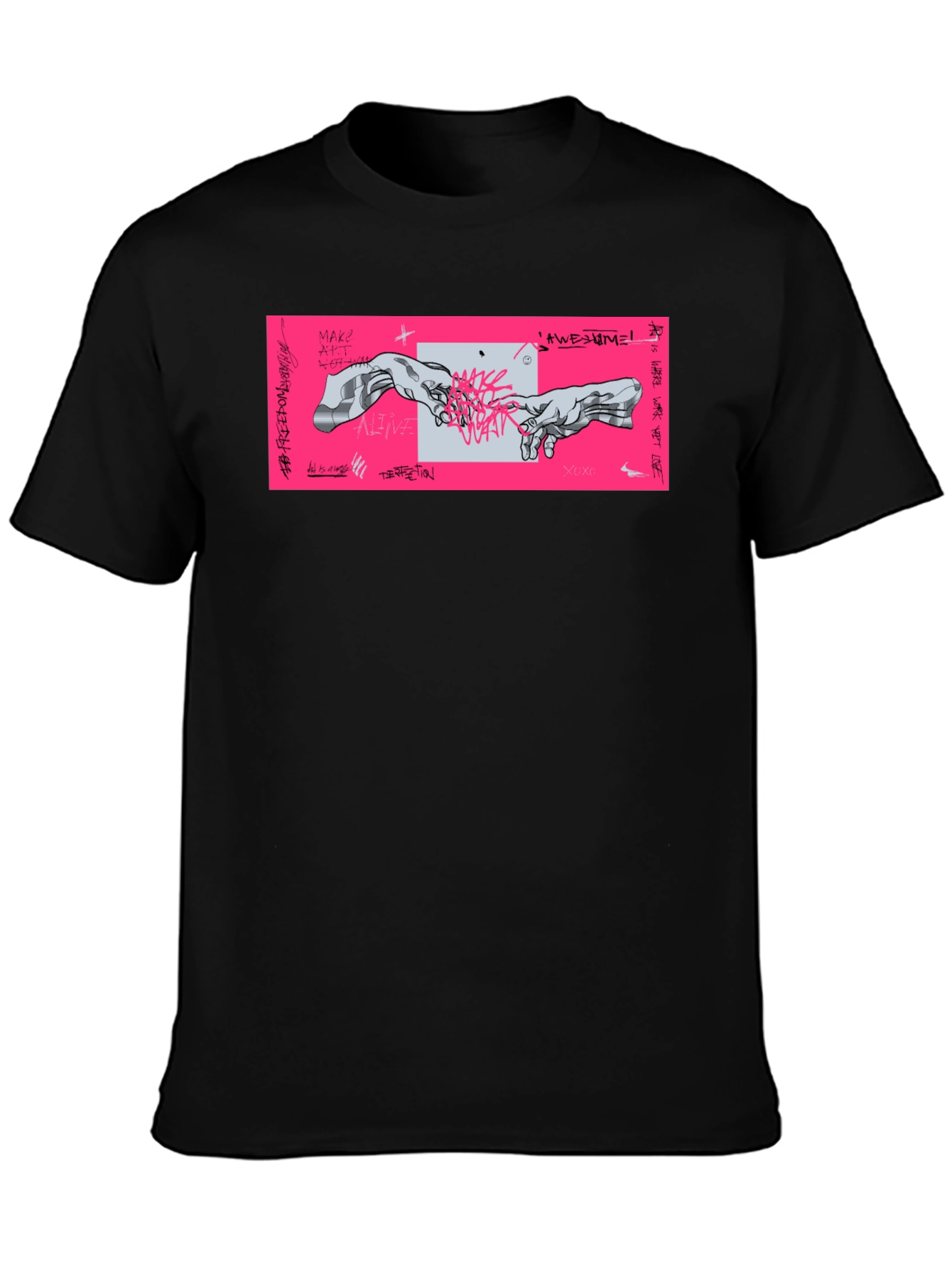 Modern Creation of Adam Graphic Tee