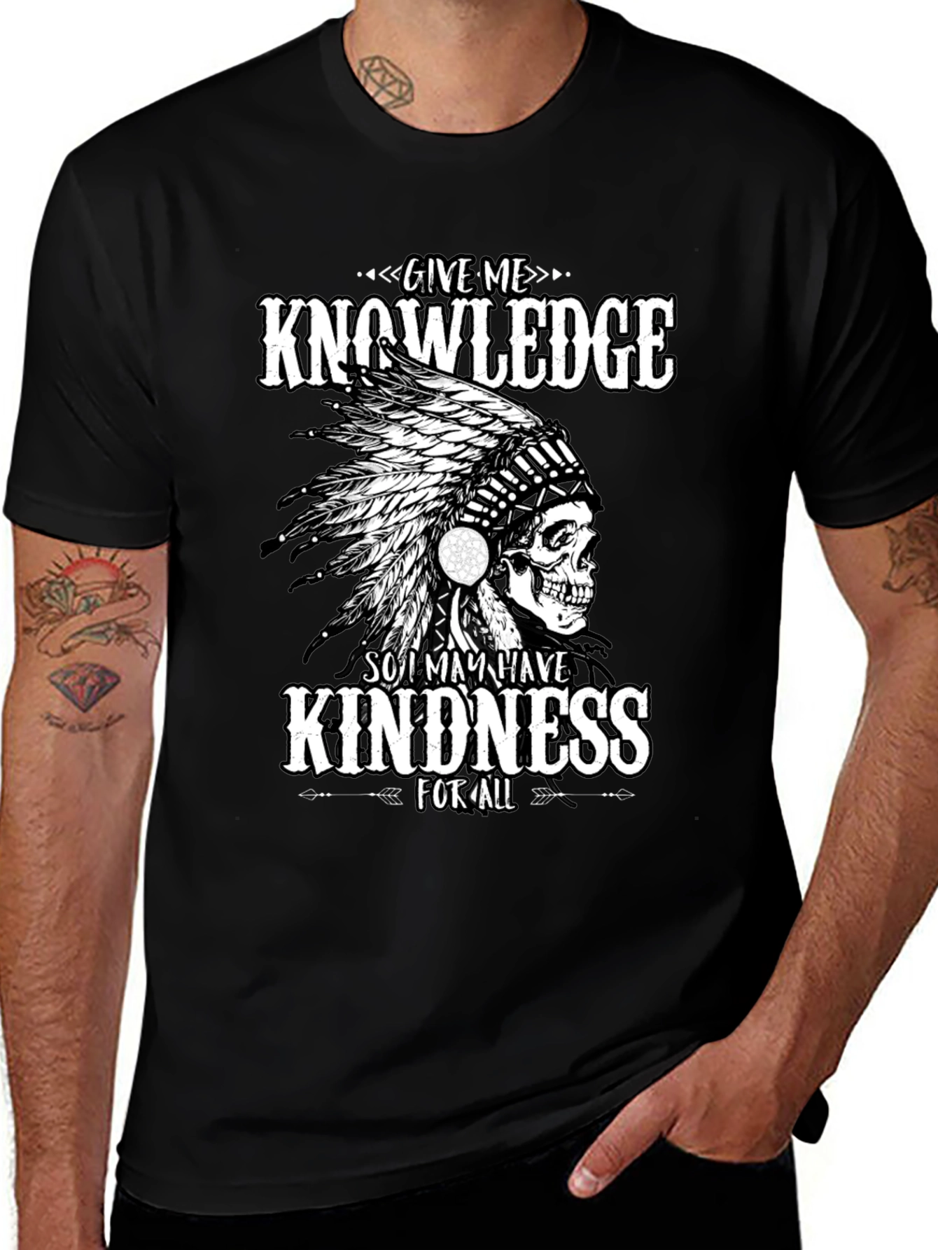Knowledge & Kindness Graphic T-Shirt