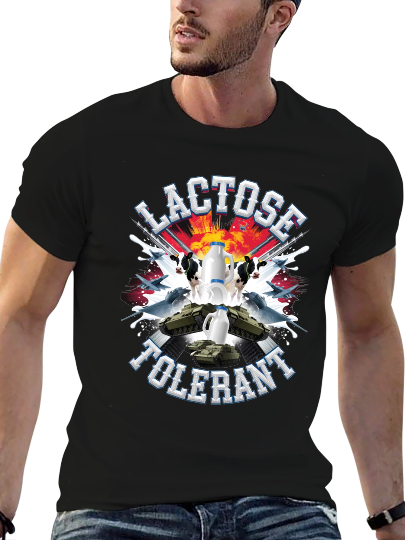 Lactose Tolerant Graphic T-Shirt