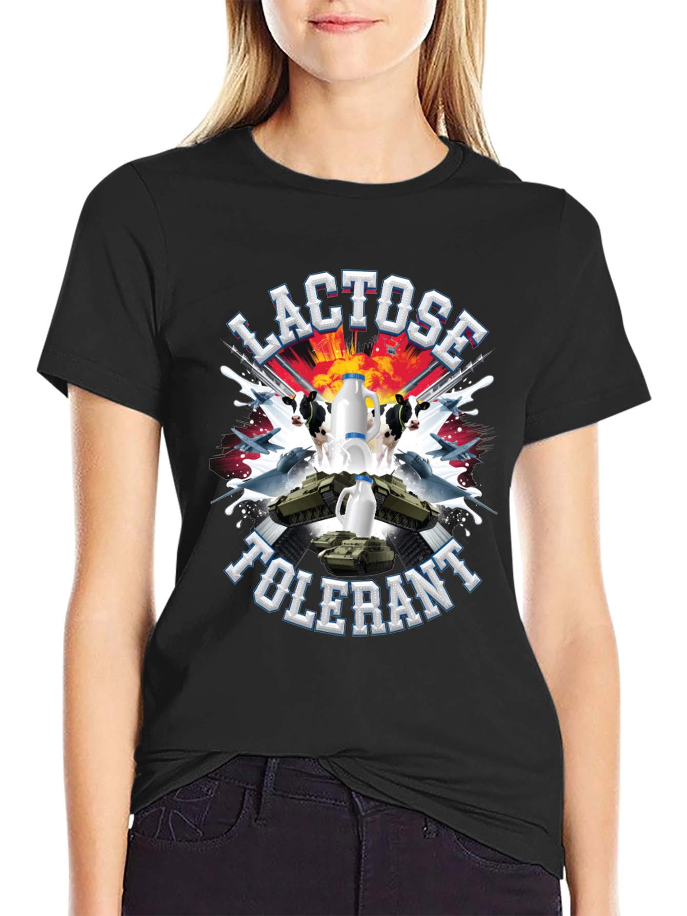 Lactose Tolerant Graphic T-Shirt