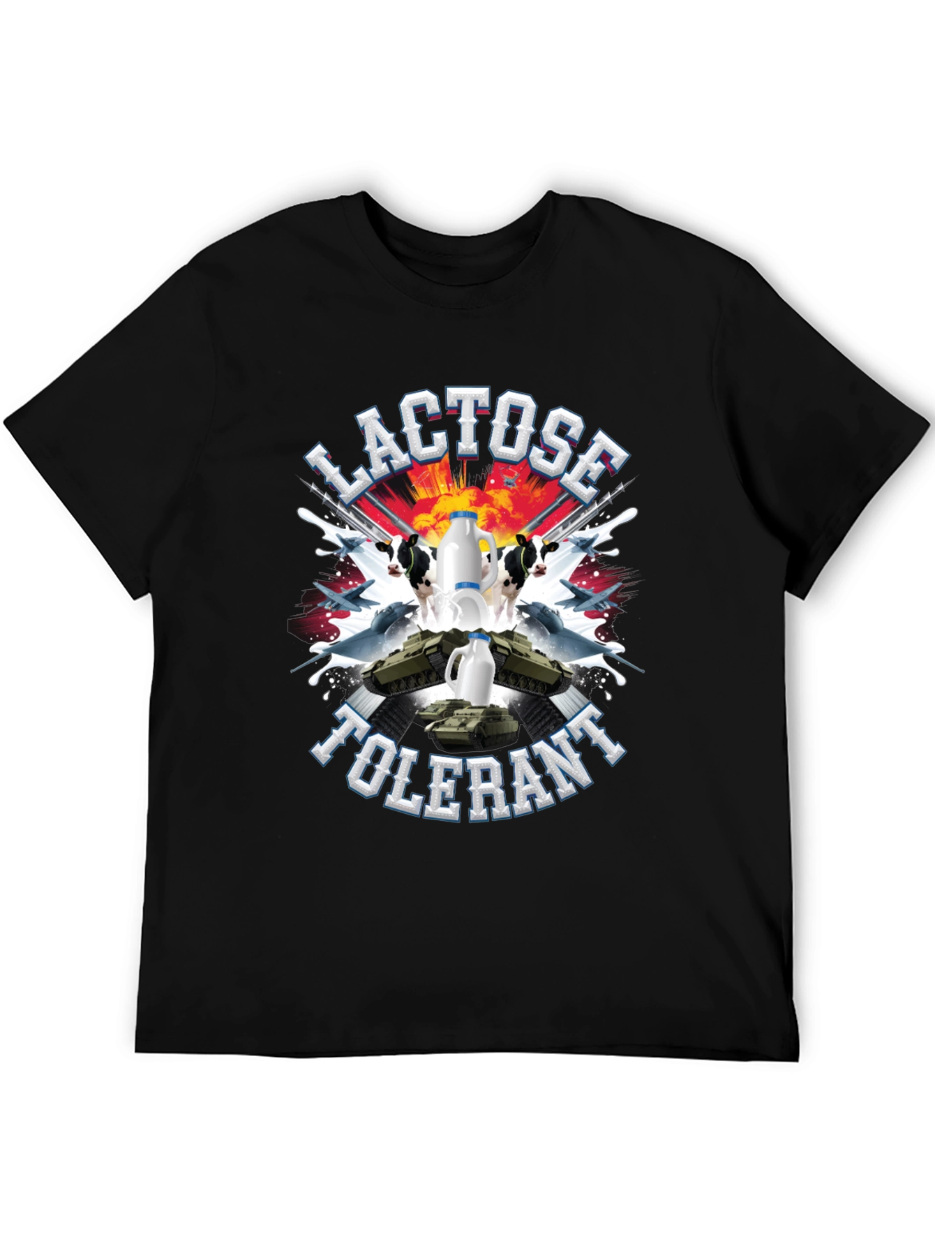 Lactose Tolerant Graphic T-Shirt