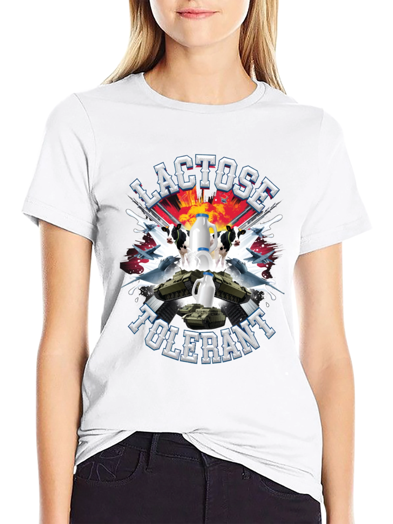 Lactose Tolerant Graphic T-Shirt