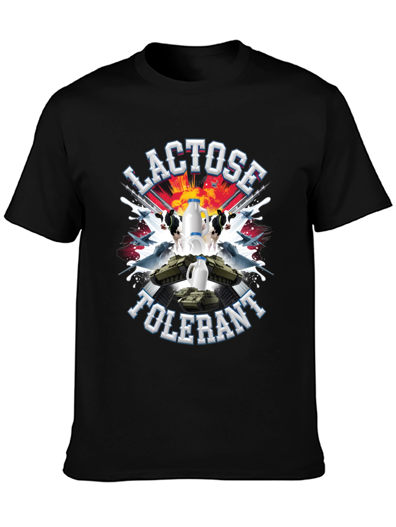 Lactose Tolerant Graphic T-Shirt