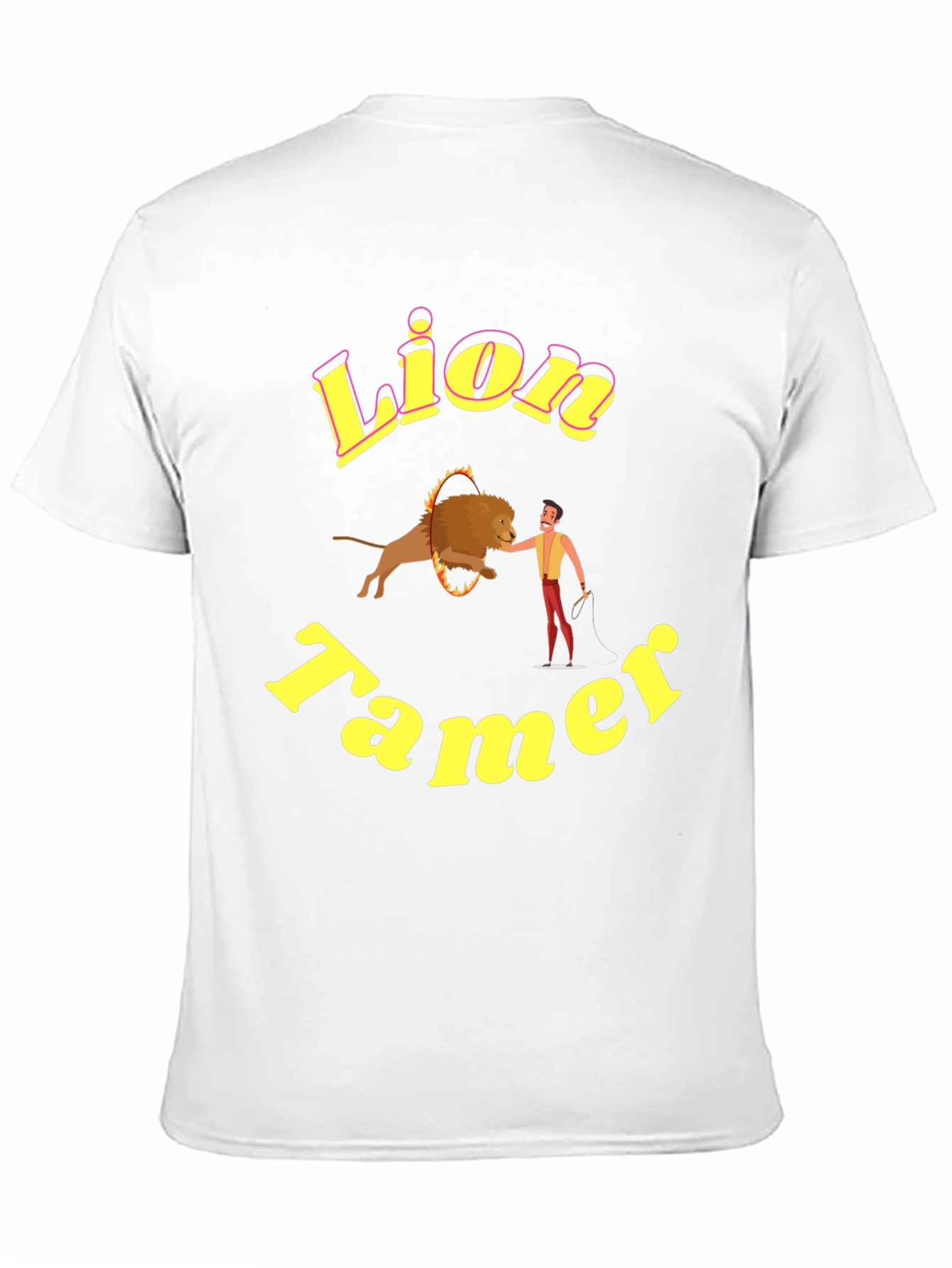 Lion Tamer Graphic Tee - Circus Inspired Design