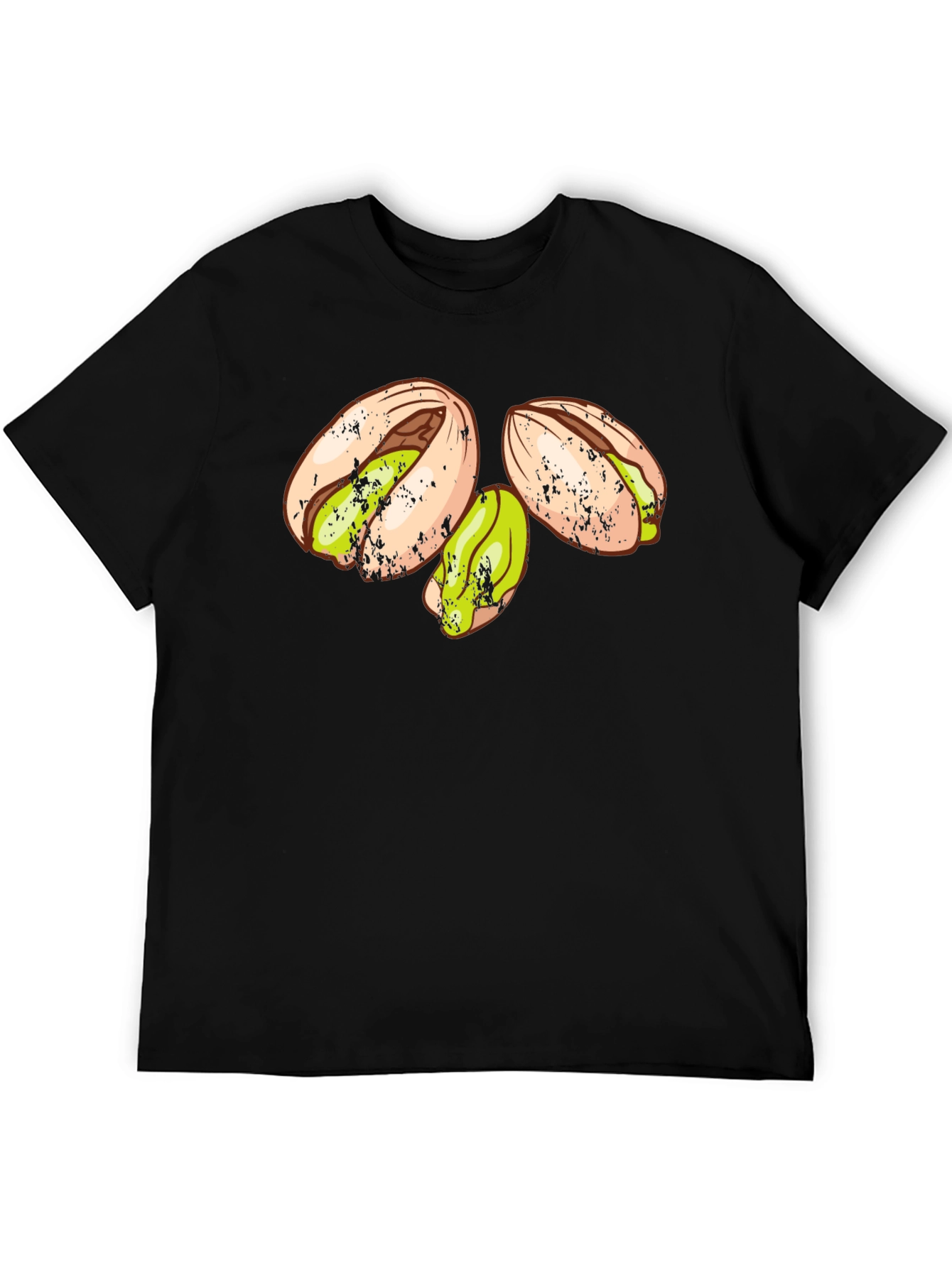 Pistachio Graphic Tee - Casual Cotton T-Shirt
