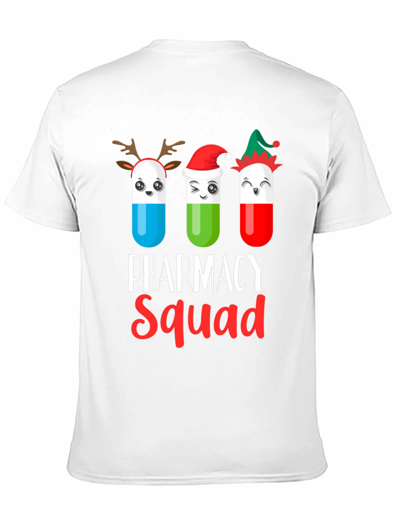 Pharmacy Squad Christmas Graphic T-Shirt